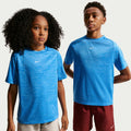 Dri-FIT Multi Heather T-Shirt Kinder - hellblau