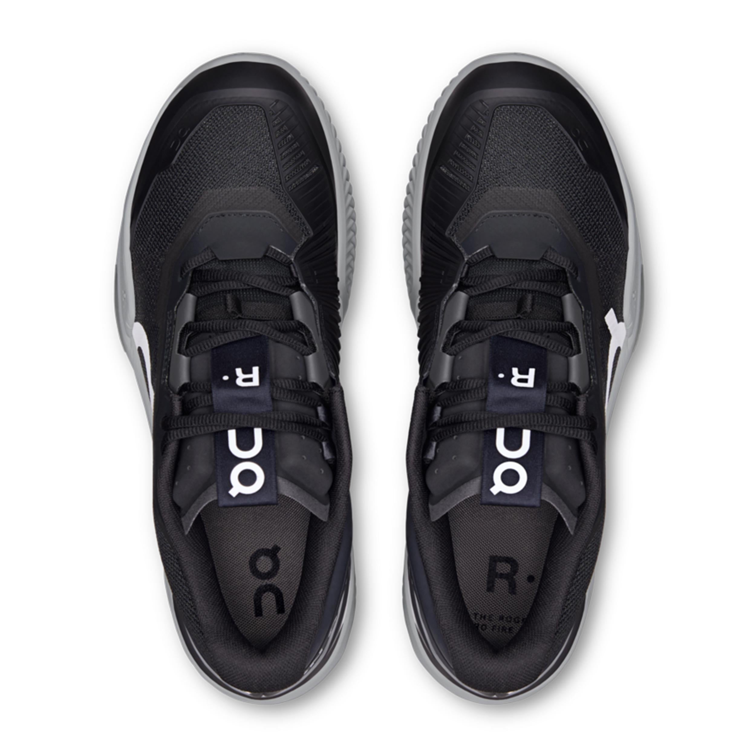 THE ROGER Pro Fire Sandplatzschuh Herren - schwarz, grau | Tennis