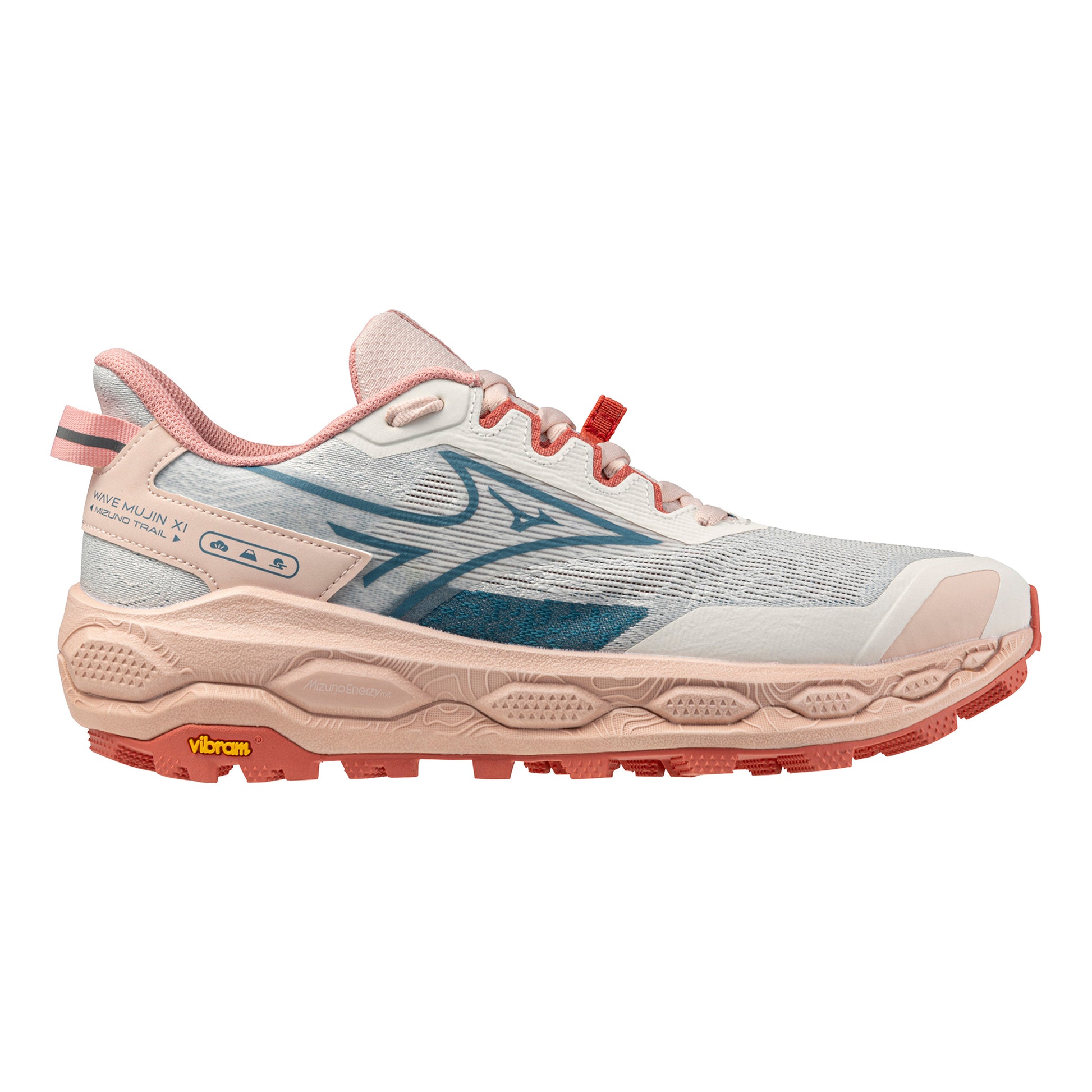 Mizuno Wave Mujin 11                   Trailschuh Damen-weiß, blau