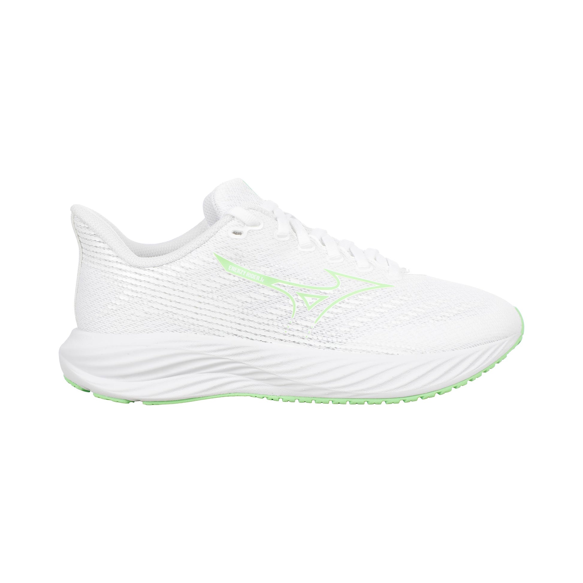 Mizuno Enerzy Rider                    Neutralschuh Kinder-weiß, grün