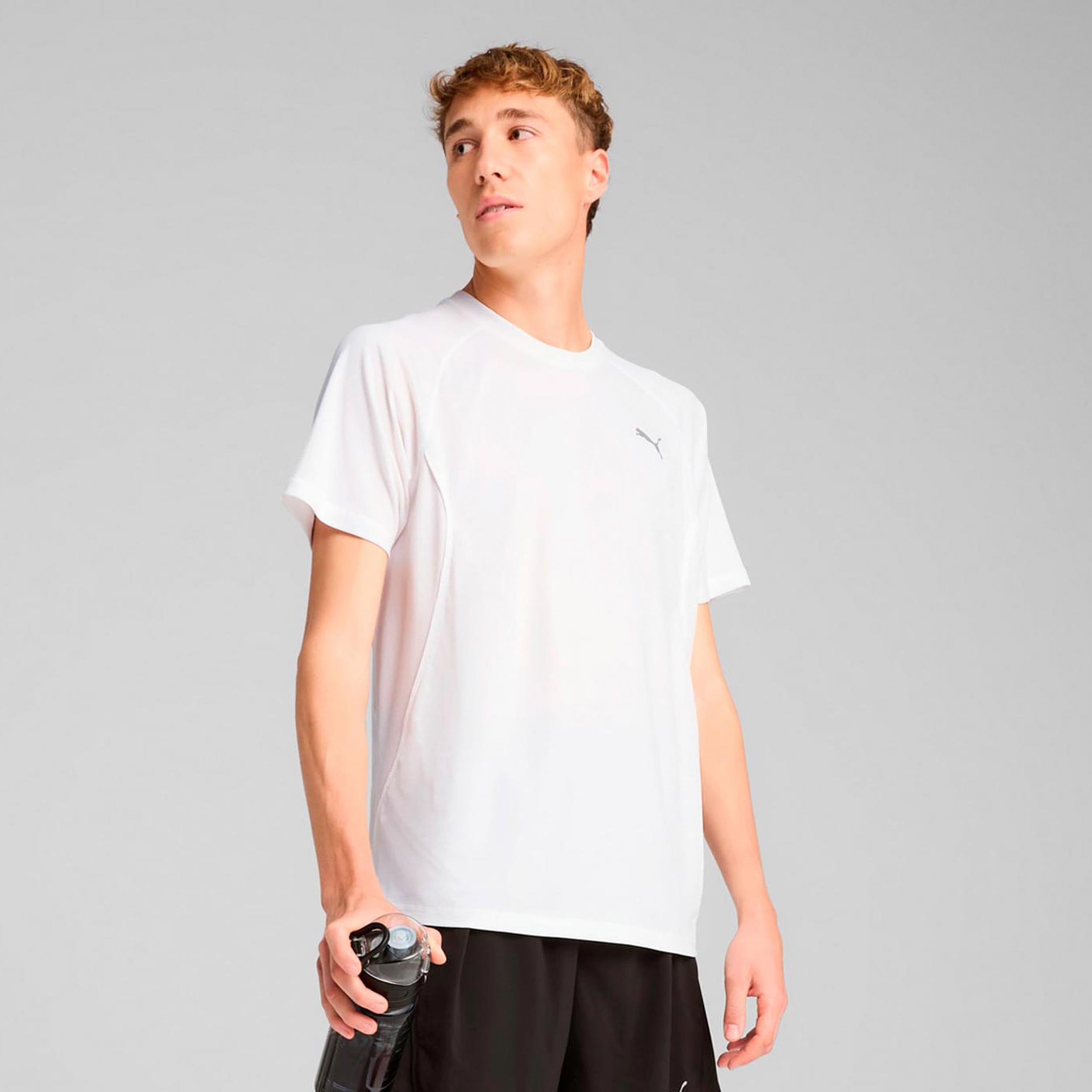 Puma Velocity  Laufshirt Herren - weiß