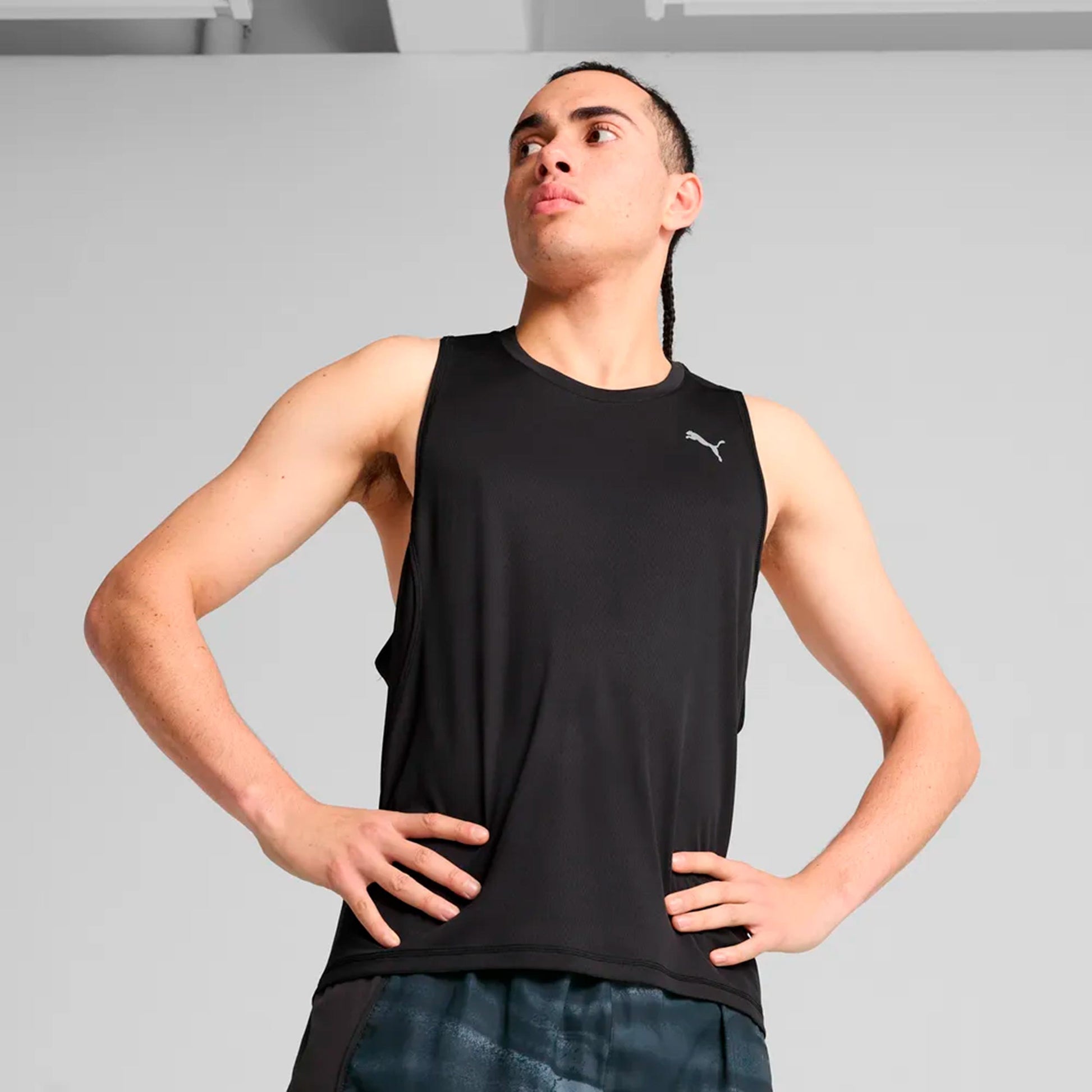 Puma Velocity  Laufshirt Herren - schwarz