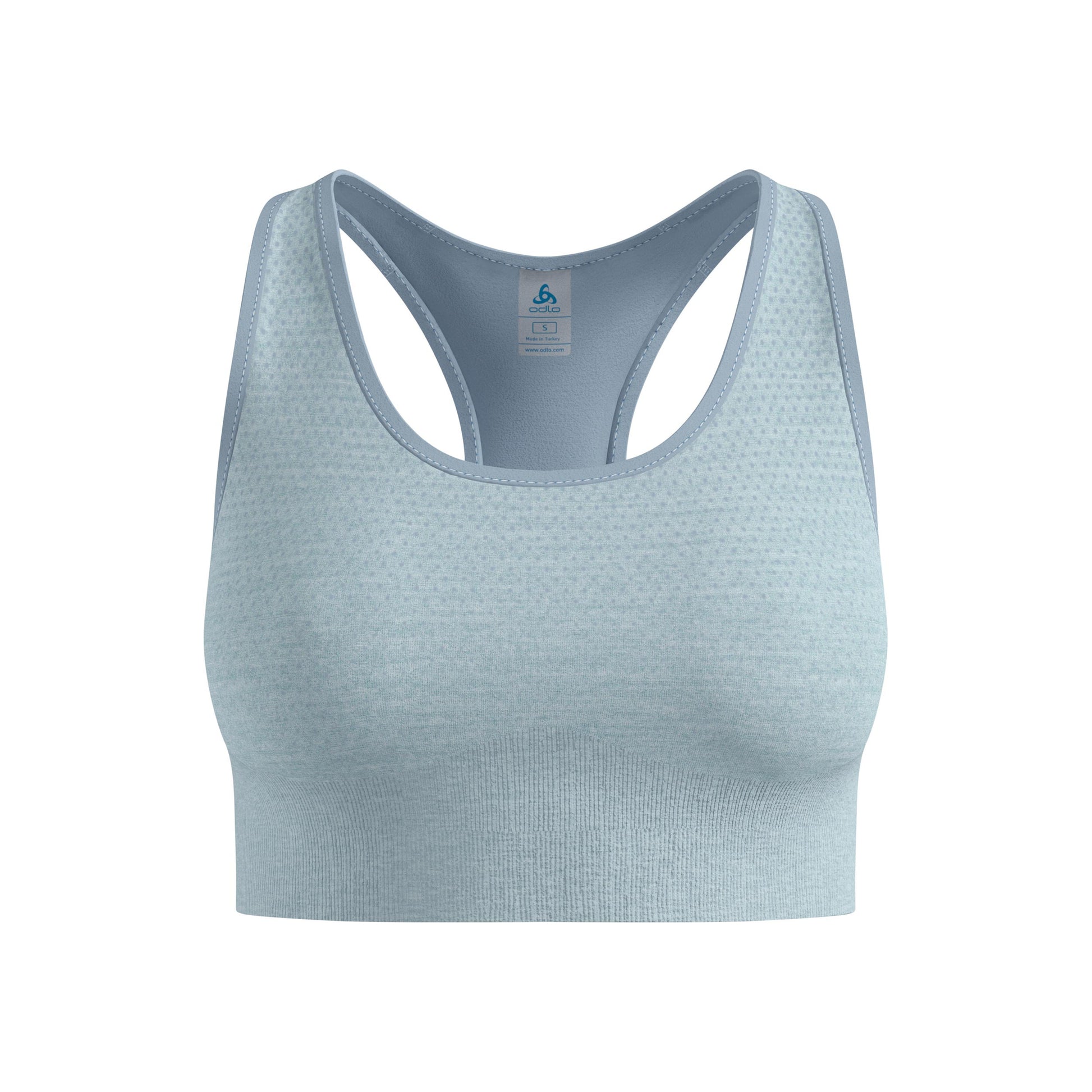 Odlo Seamless Medium Padded Sport Sport-BH Damen-hellblau