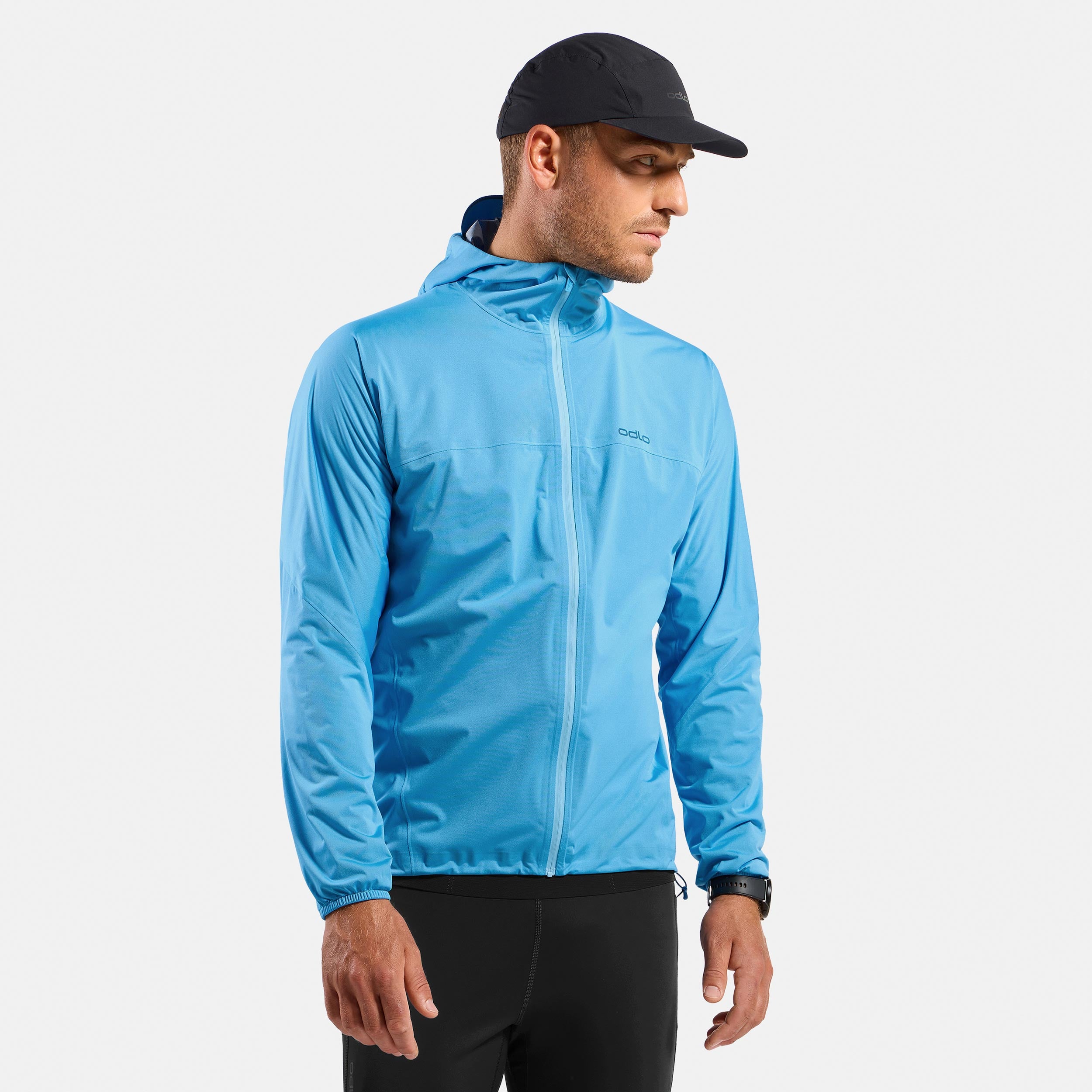 Odlo X-Alp Waterproof  Laufjacke Herren - hellblau