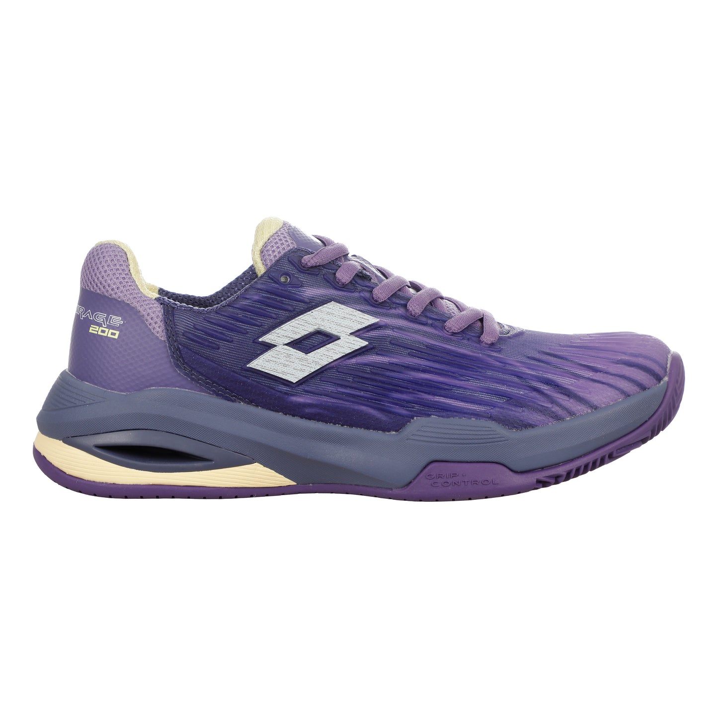 Lotto Mirage 200 CLY Sandplatzschuh Damen-lila, weiß