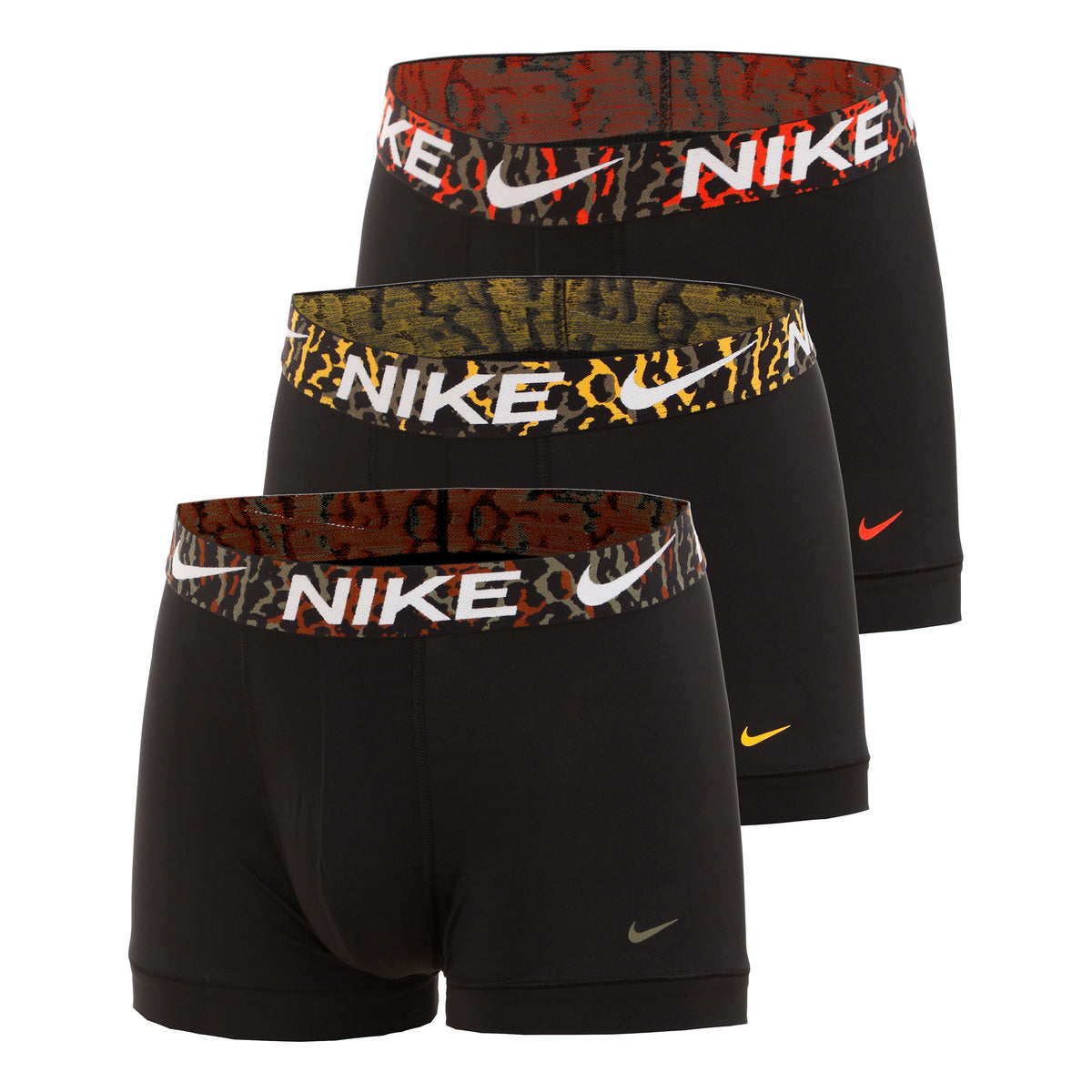 Nike Dri-Fit Essential Micro Trunk Boxer Short 3er Pack Herren - grau