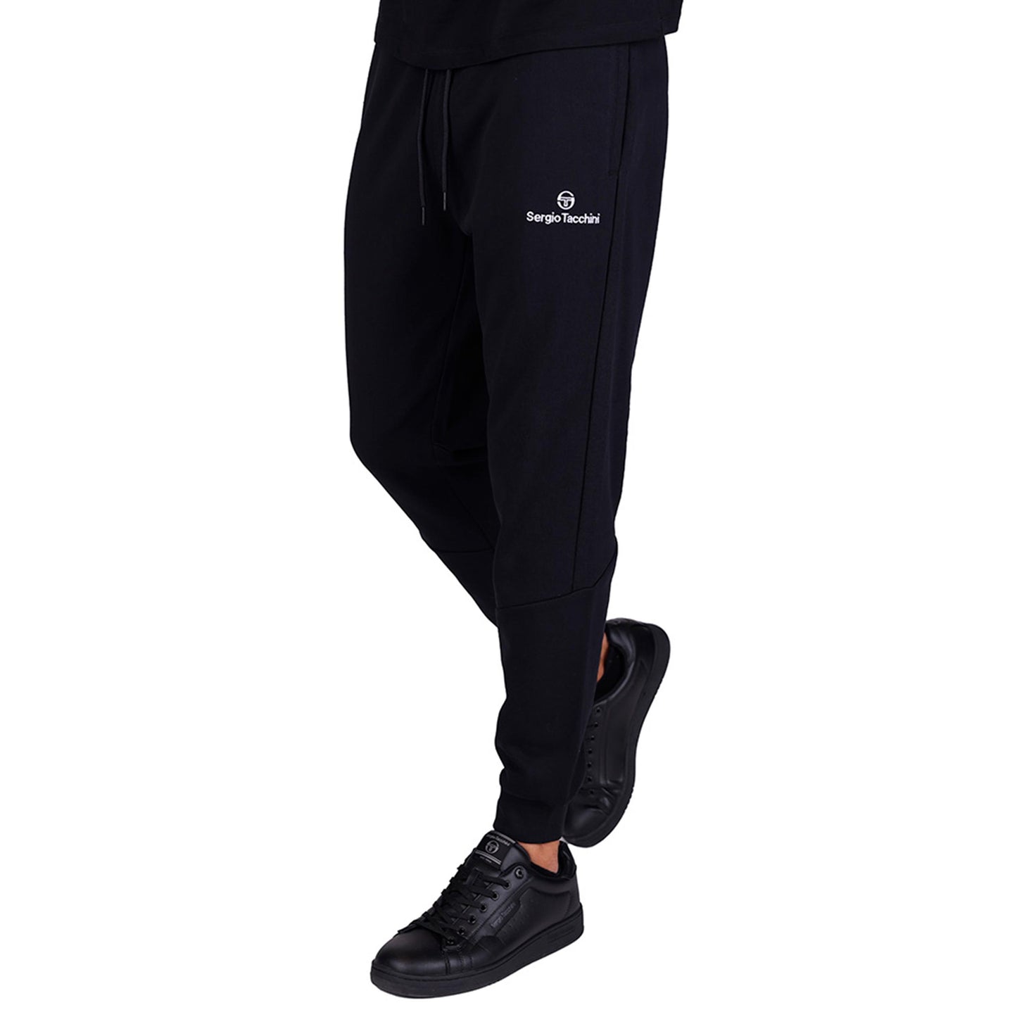 Sergio Tacchini Bold 025 Fleece Trainingshose Herren - schwarz