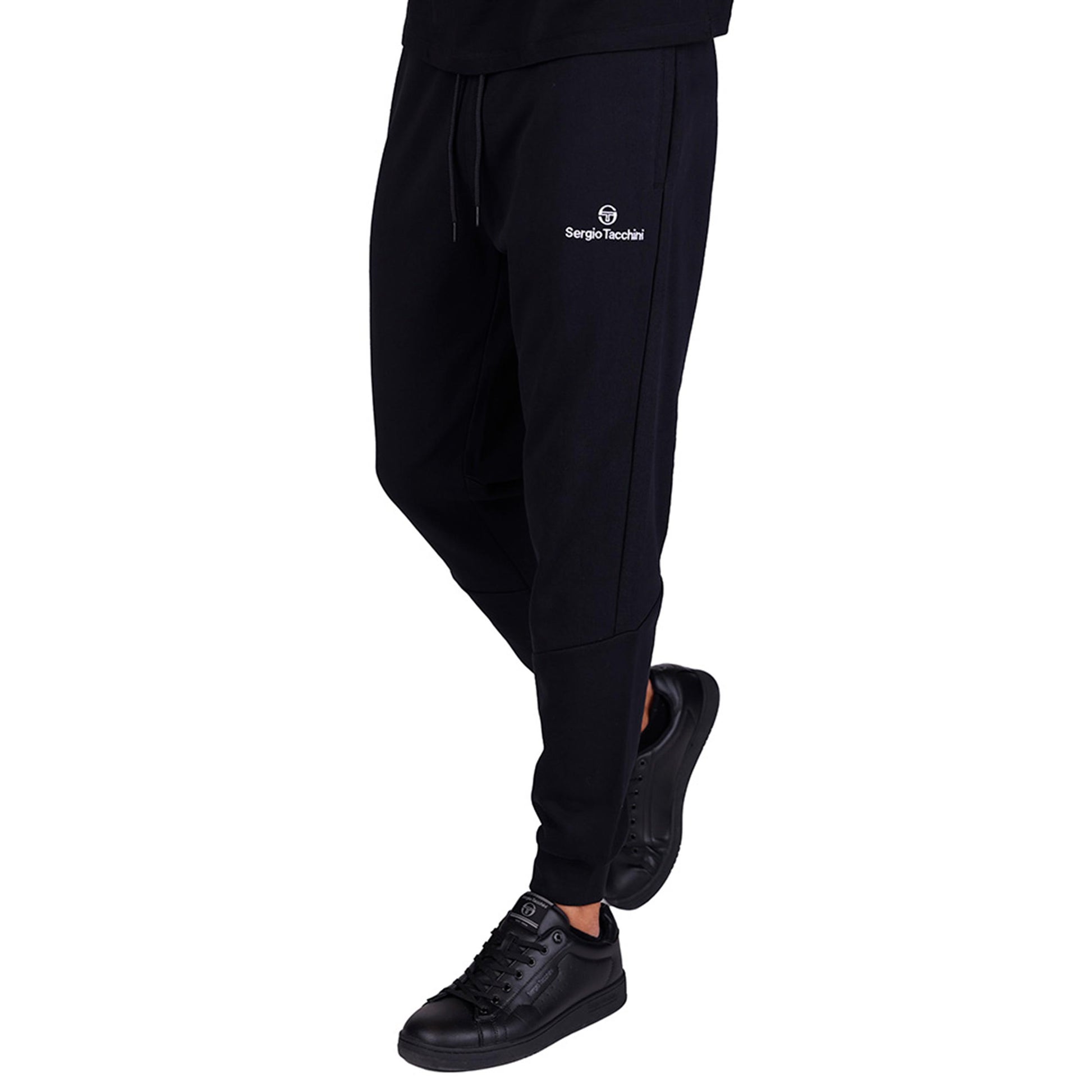 Sergio Tacchini Bold 025 Fleece Trainingshose Herren - schwarz