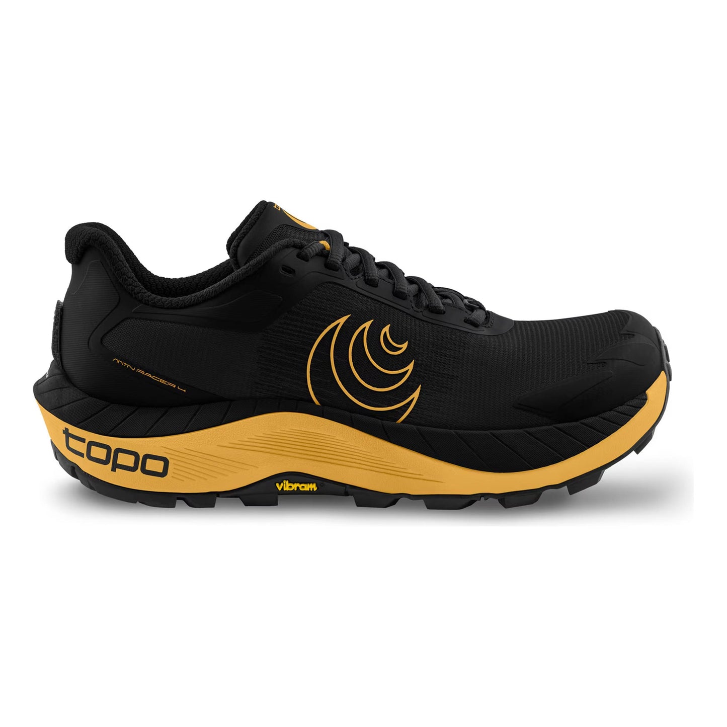 TOPO ATHLETIC MTN Racer 4 Trailschuh Herren - schwarz, gelb