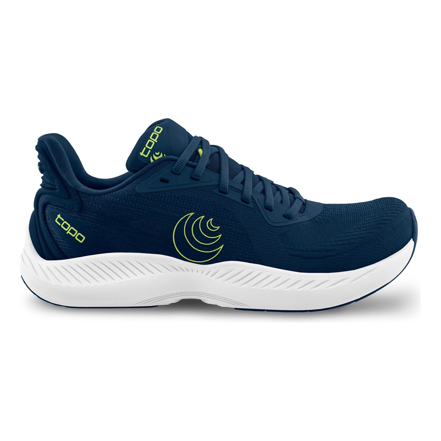 TOPO ATHLETIC Fli-Lyte 6 Neutralschuh Herren - dunkelblau, limette