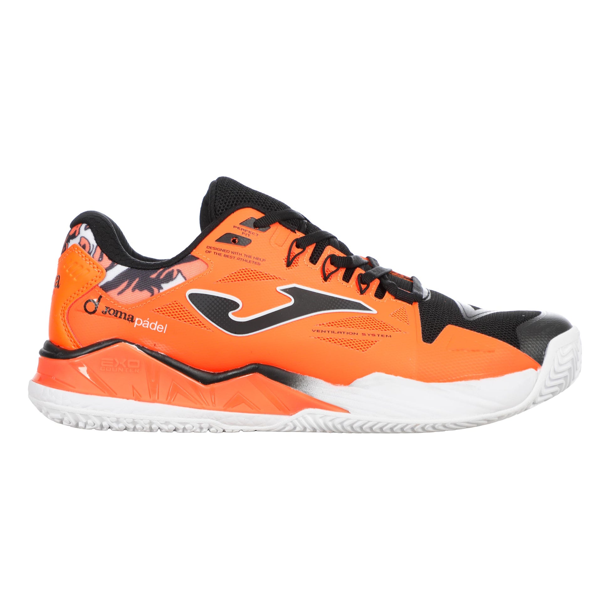 Joma Spin Padelschuh Herren - orange