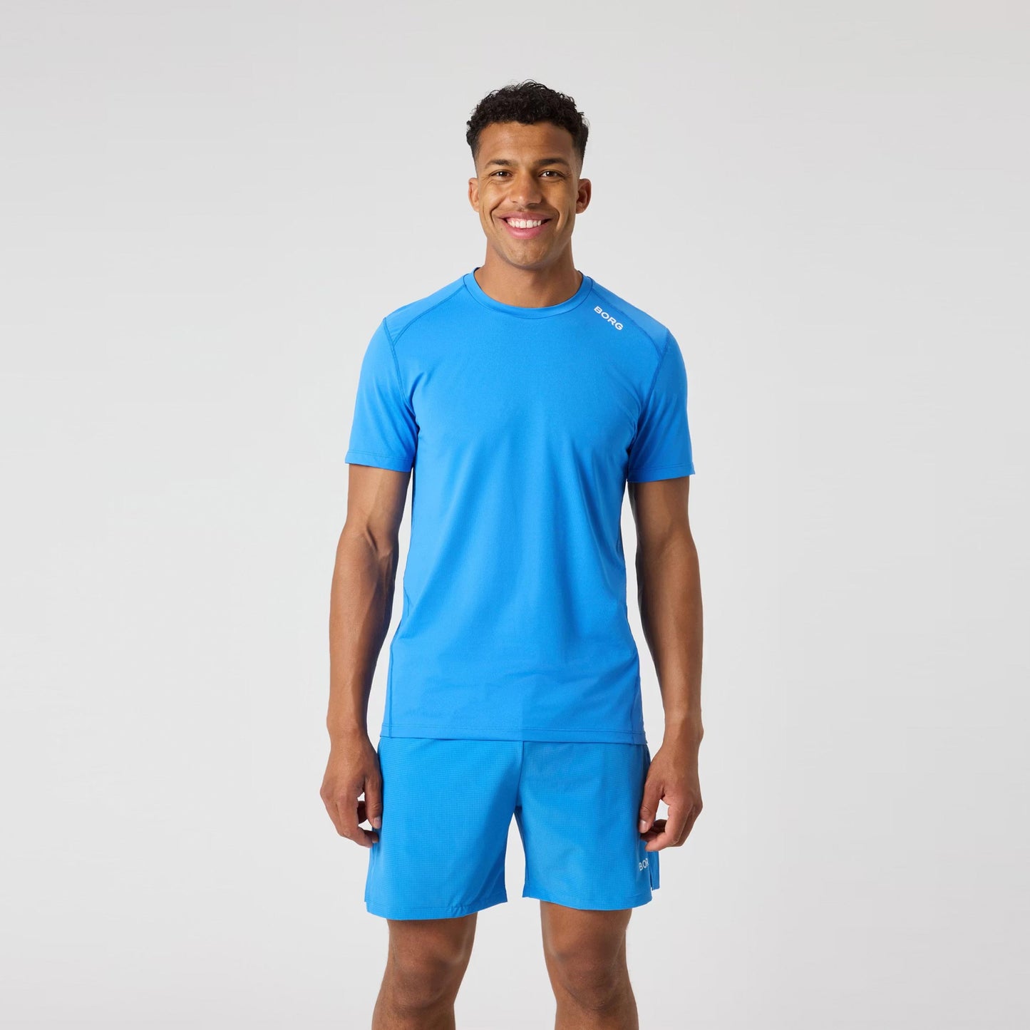 Björn Borg Borg Athletic T-Shirt Herren - kobaltblau