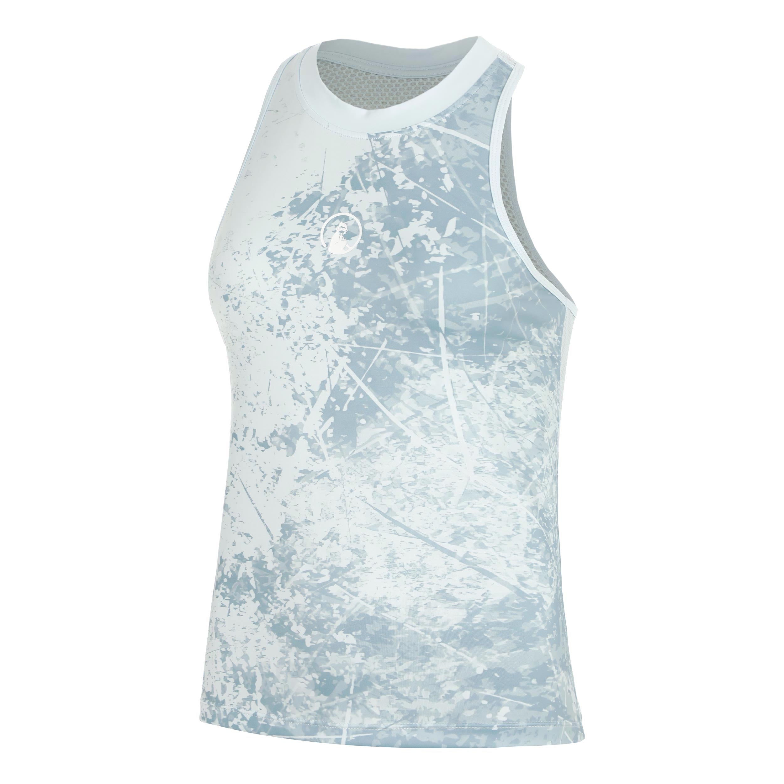 Quiet Please Memories Racerback Scrubbled 2.0 Tank-Top Damen - hellblau