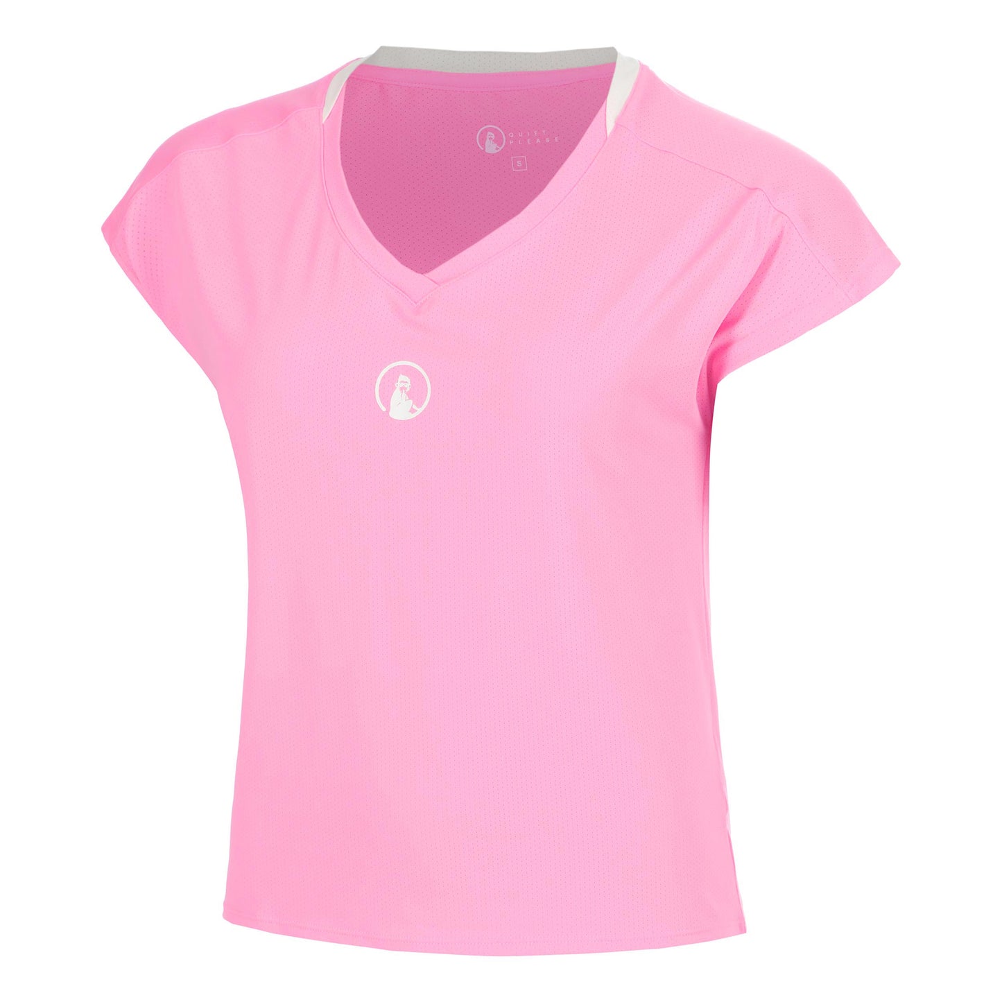 Quiet Please Memories Volley T-Shirt Damen - pink