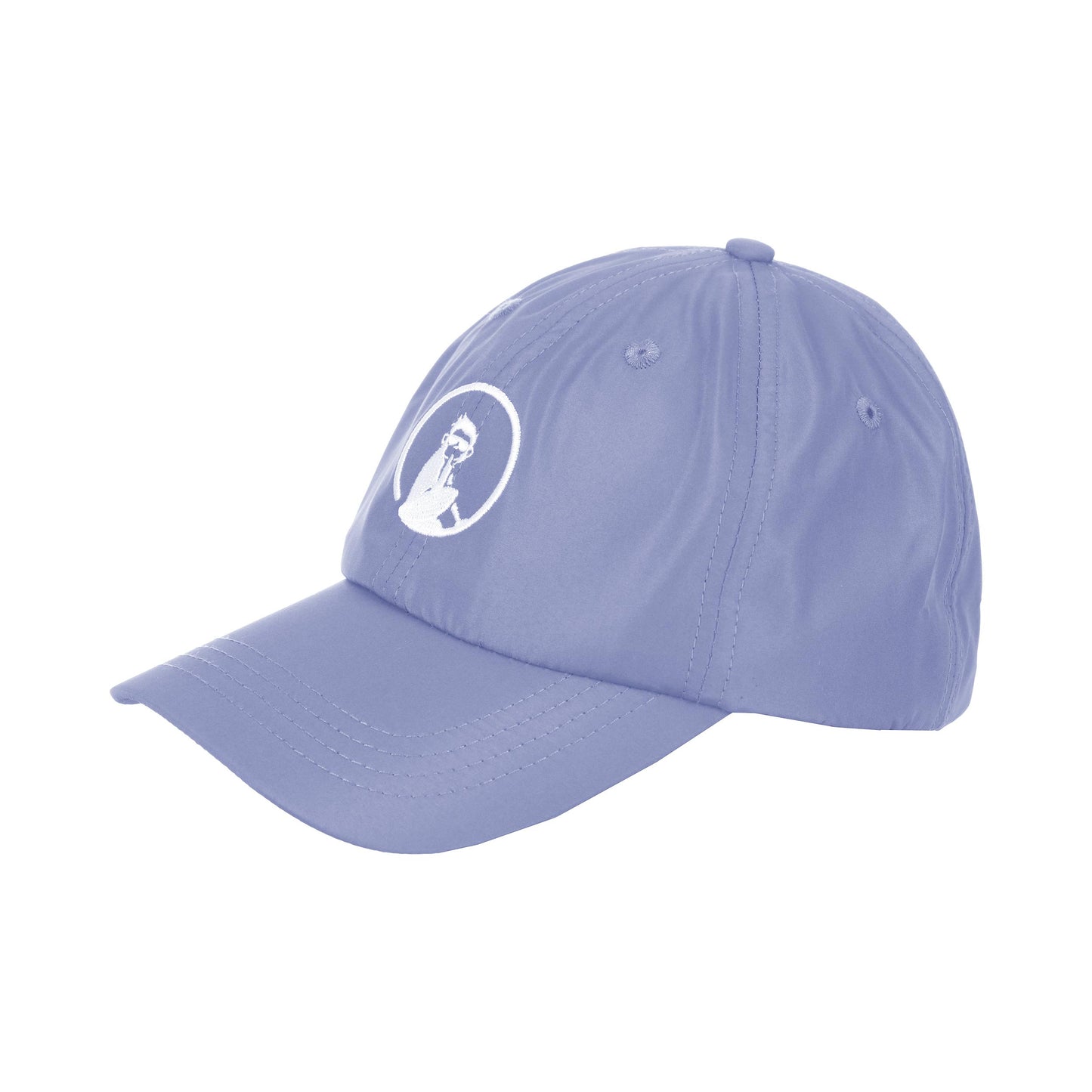 Quiet Please Glow Court Cap Unisex - blau