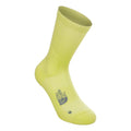 Never Stop Crew  Laufsocken Unisex - limette, grau