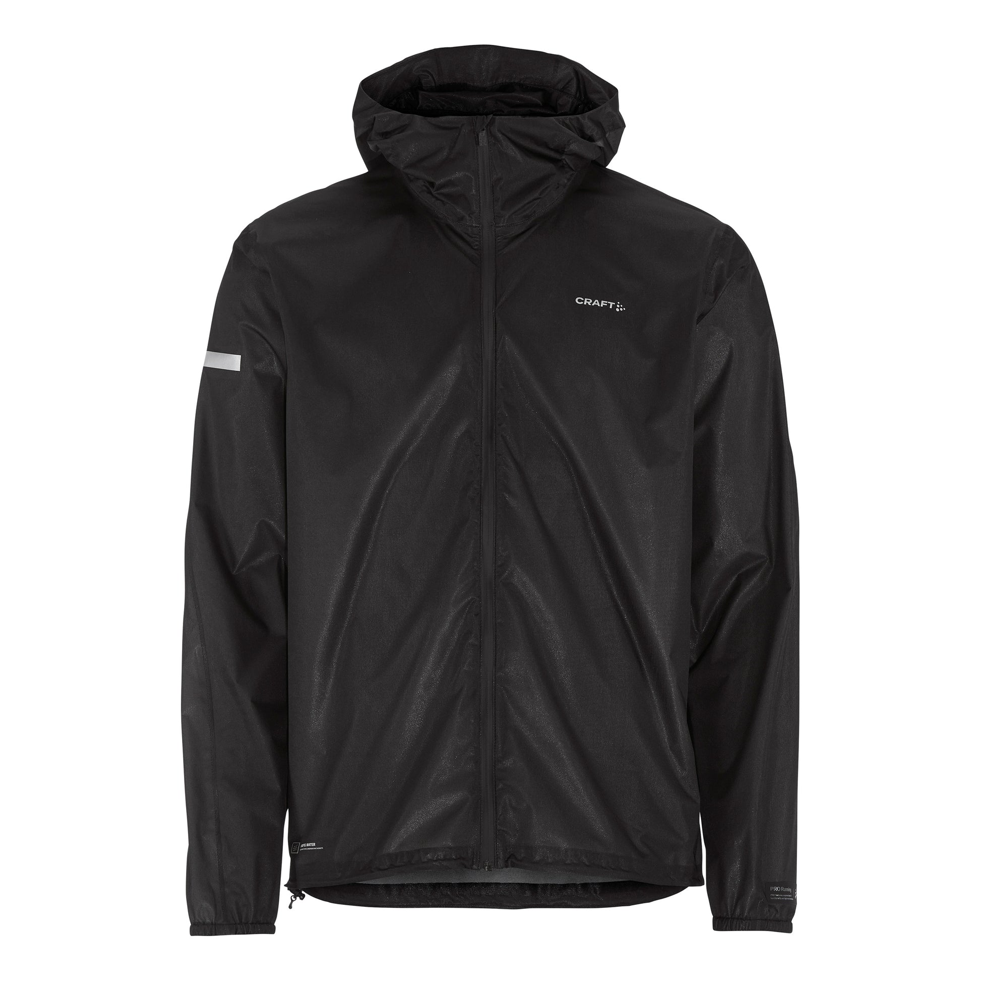 Craft Pro Hydro Lightweight Laufjacke Herren - schwarz, schwarz