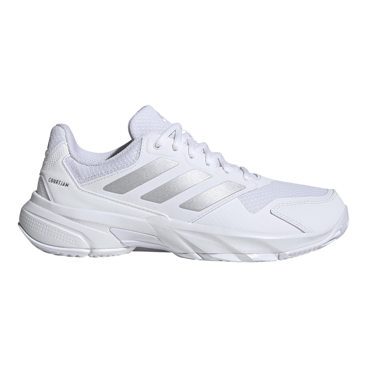 adidas CourtJam Control 3 Allcourtschuh Damen - weiß, hellgrau