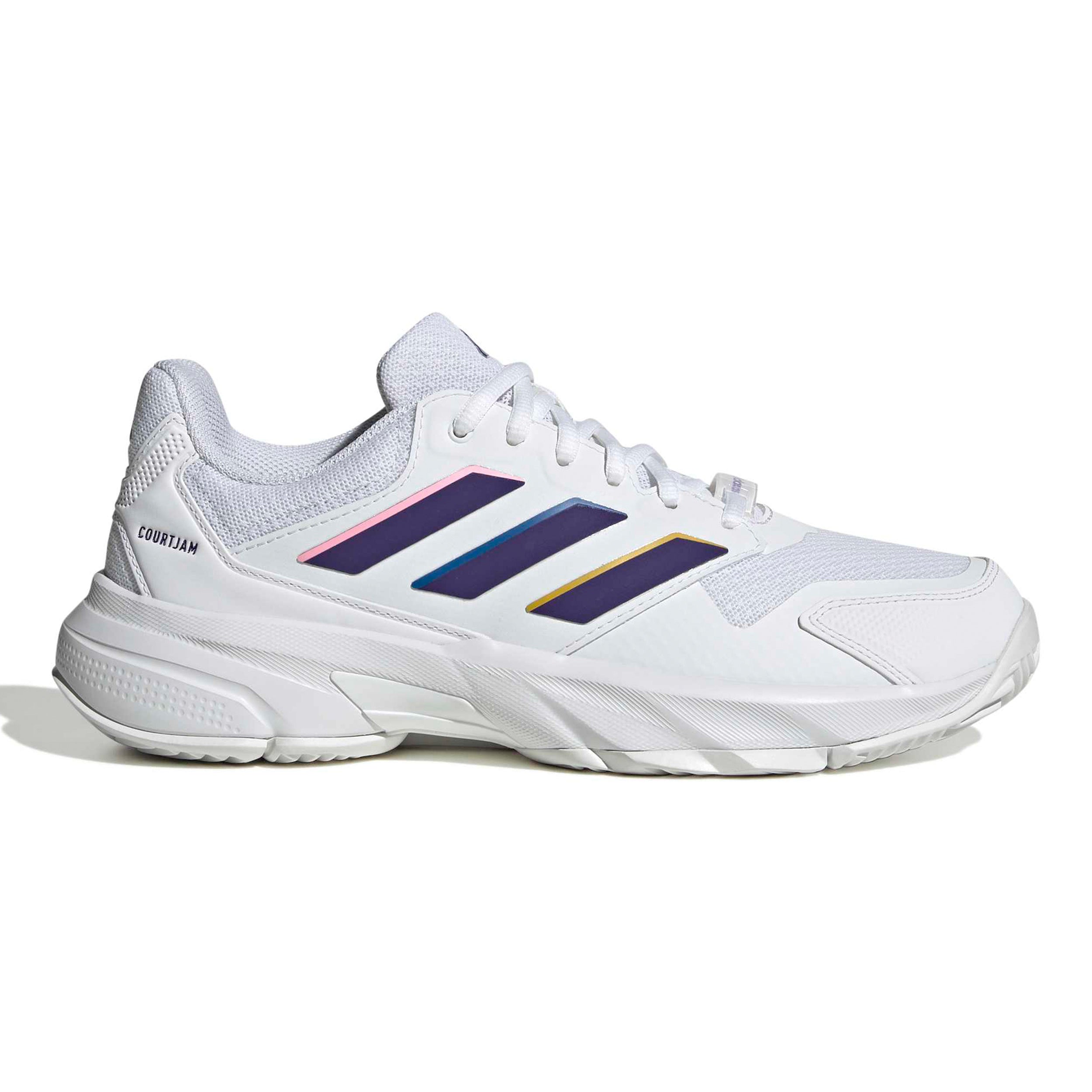 adidas CourtJam Control 3 Allcourtschuh Damen - weiß, schwarz