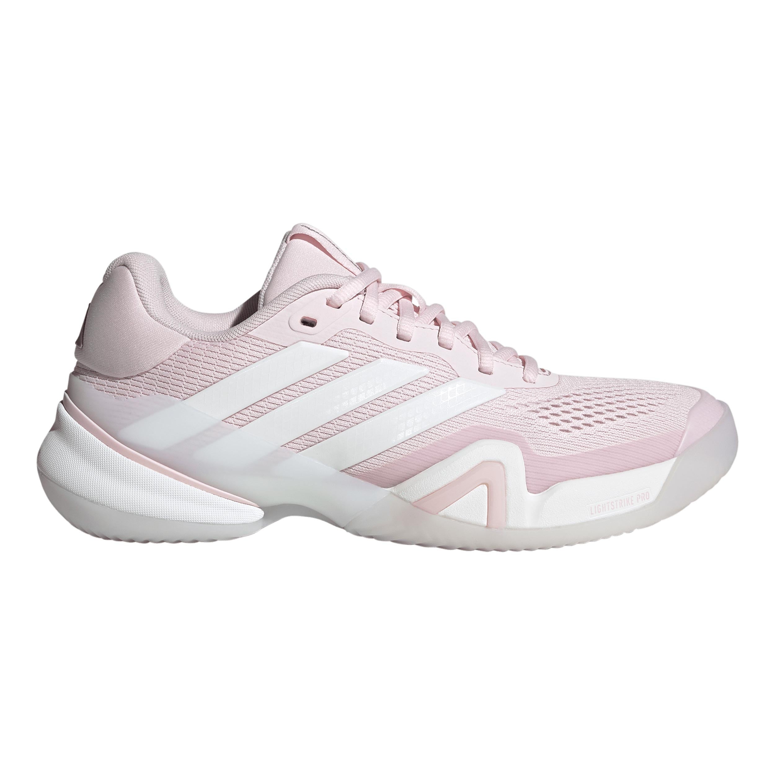 adidas Barricade 14 Sandplatzschuh Damen - pastellrosa, weiß