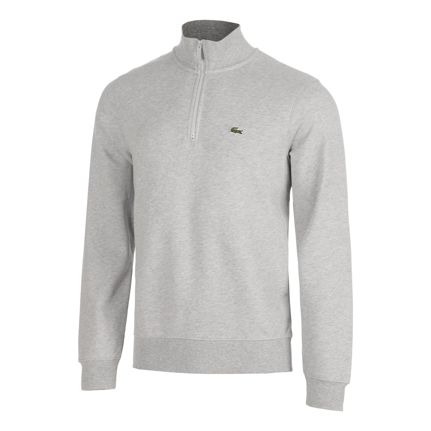 Lacoste High Neck Sweatshirt Herren - hellgrau