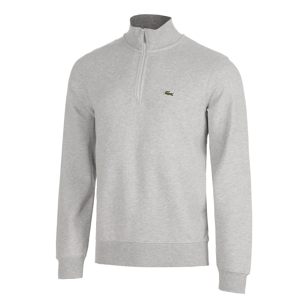 Lacoste High Neck Sweatshirt Herren - hellgrau