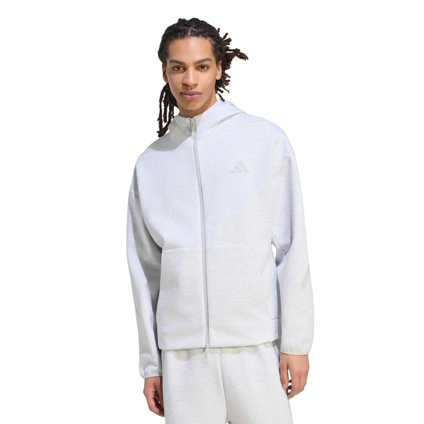 adidas Z.N.E. Sweatjacke Herren - hellgrau
