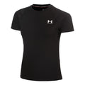 Heatgear Authentics Comp T-Shirt Damen - schwarz, weiß