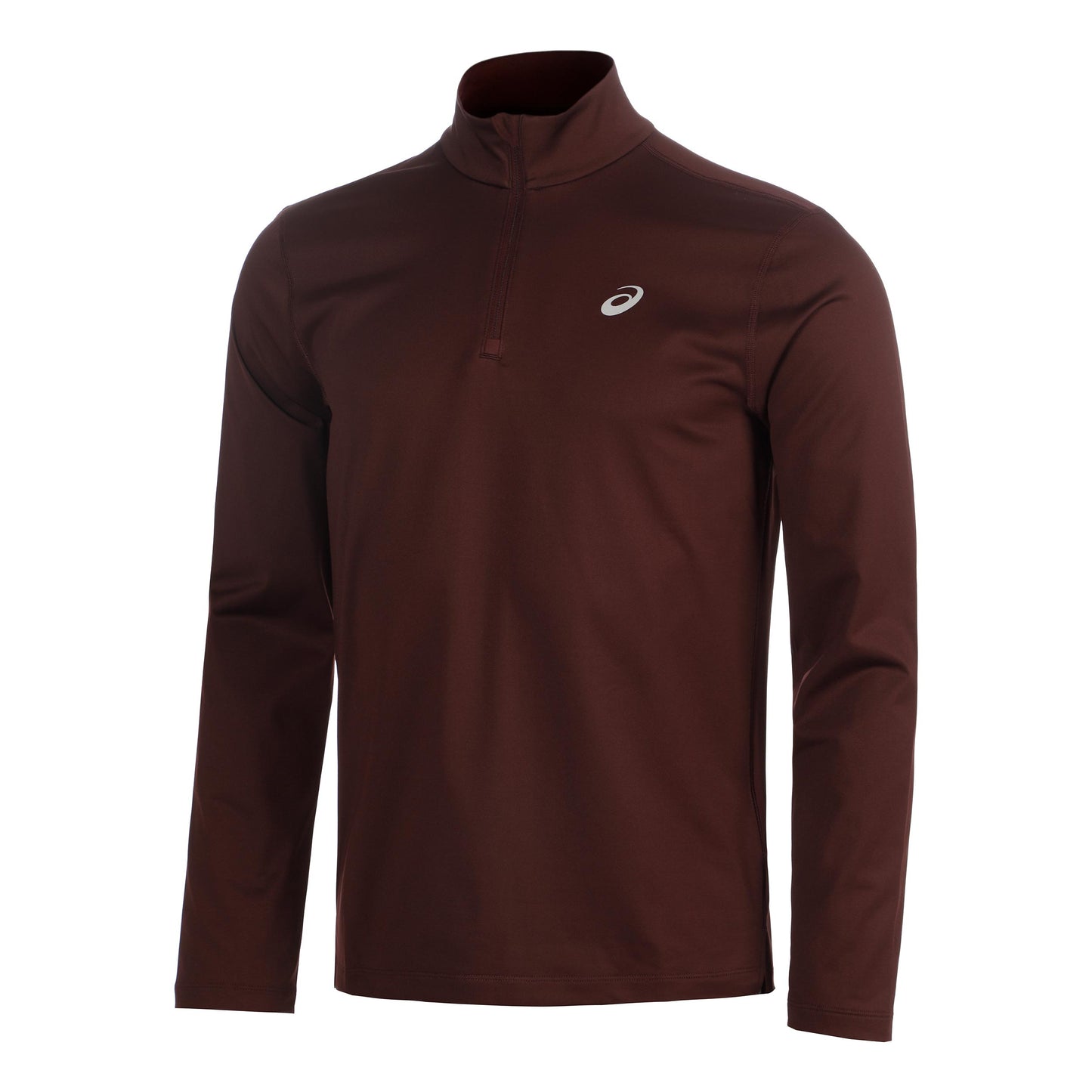 ASICS Core 1/2 Zip Winter  Laufshirt Herren - weinrot