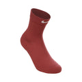 Fast Midweight Crew  Laufsocken Unisex - mauve, weiß
