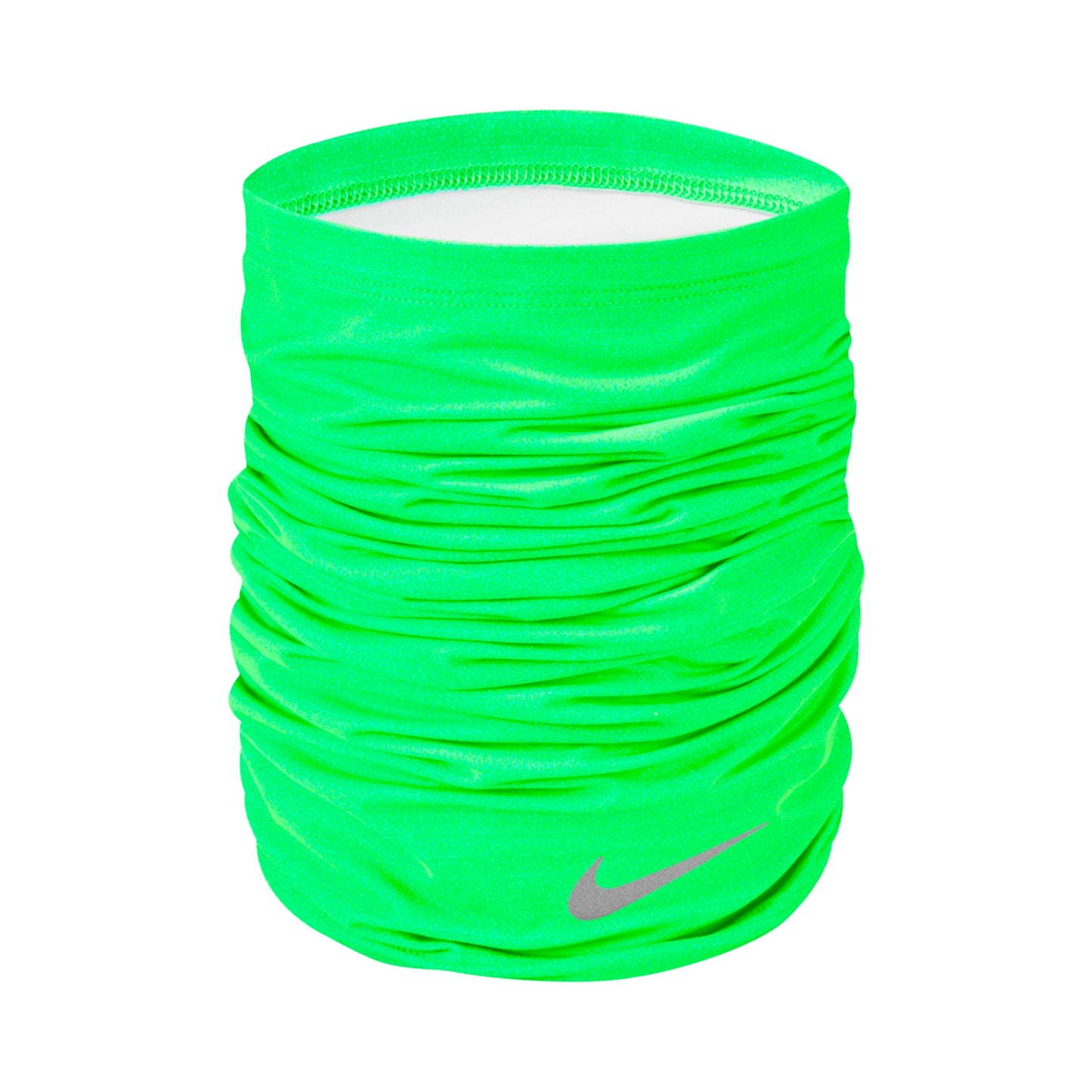 Nike Dri-Fit Wrap 2.0 Neckwarmer Unisex - neongrün, silber