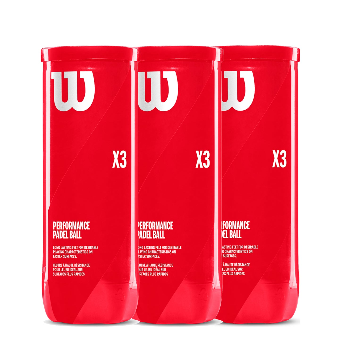 Wilson 3x 3er Dose Padel X3 Ball