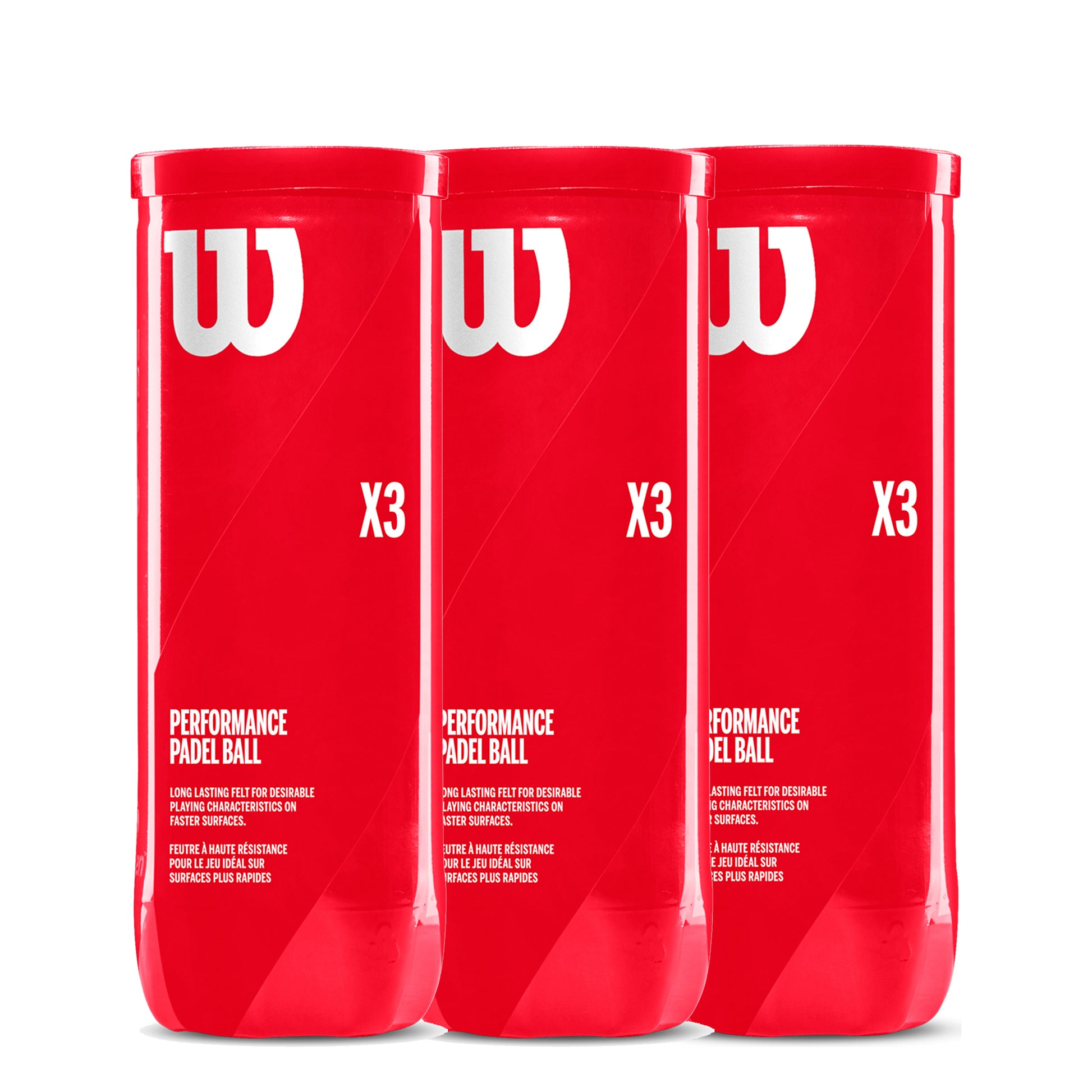 Wilson 3x 3er Dose Padel X3 Ball