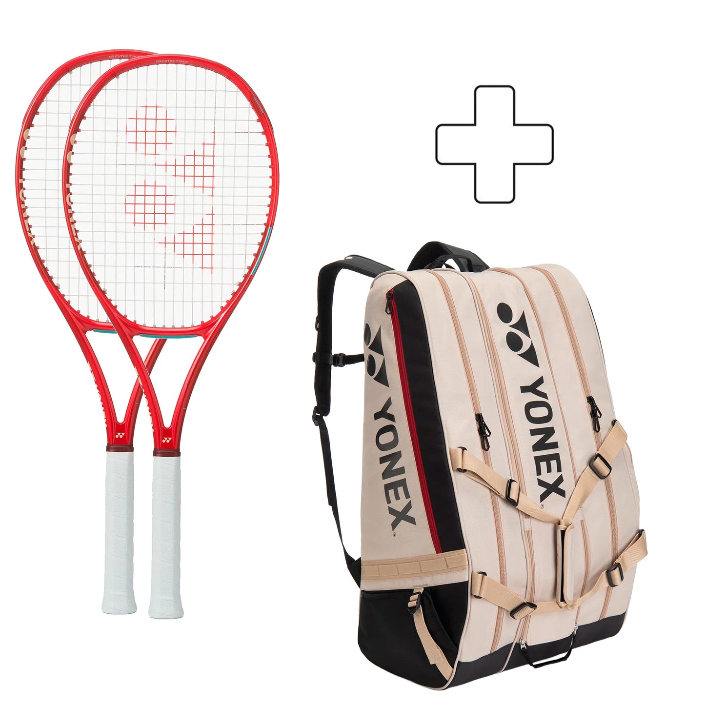 Yonex 2x VCORE 98 (2026) plus Schlägertasche