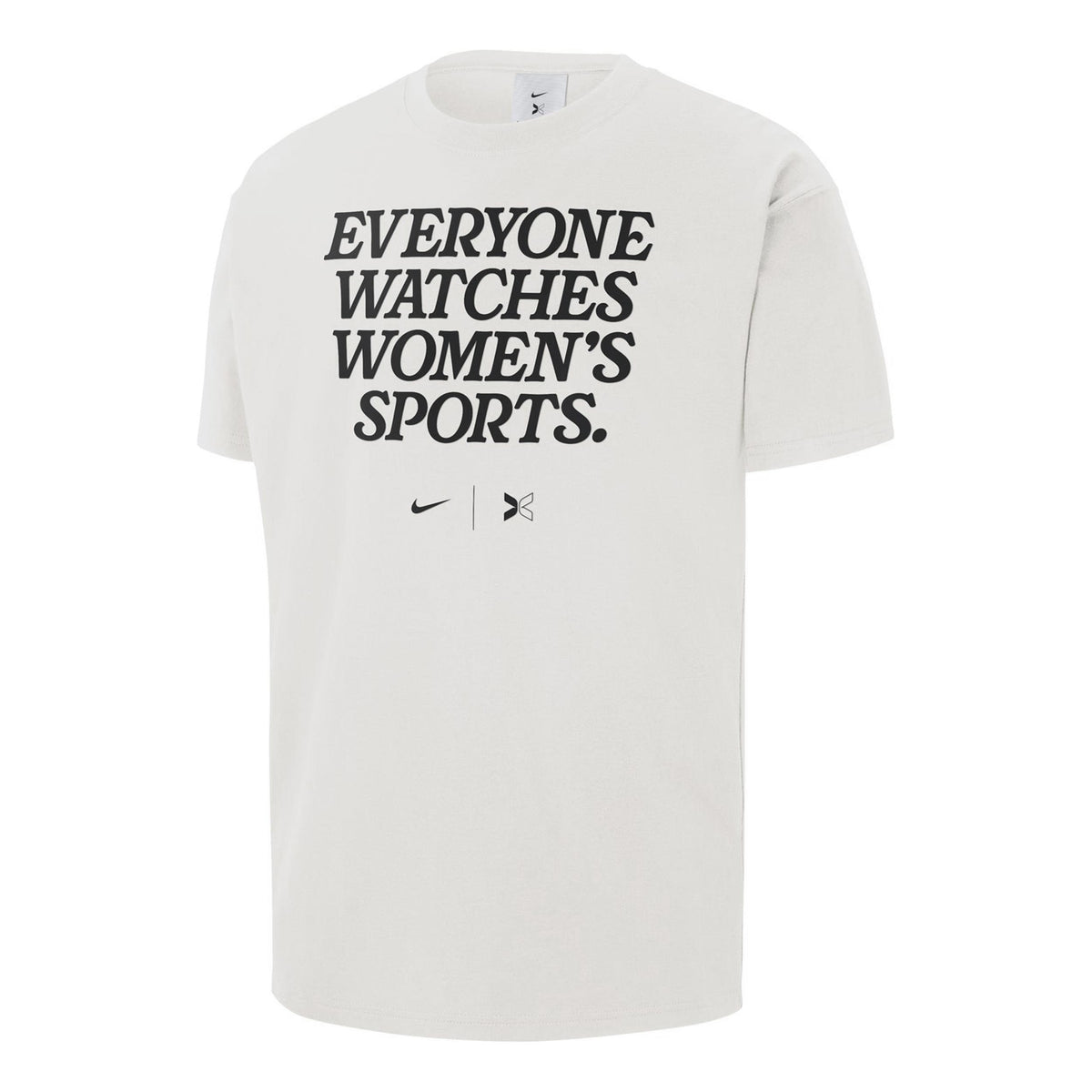 Nike Everyone Watches Women's Sport T-Shirt Damen-beige