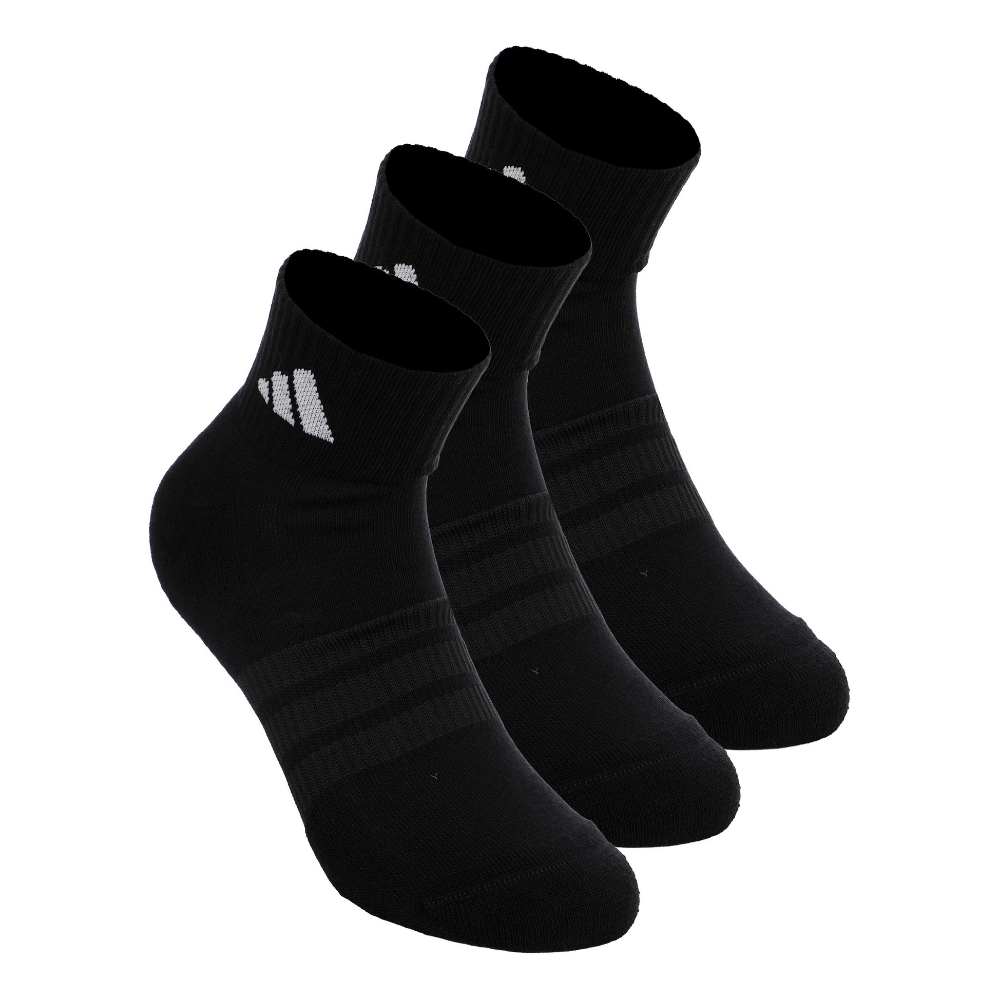 adidas Essentials Ankle 3P Tennissocken - 3er Pack Unisex-schwarz
