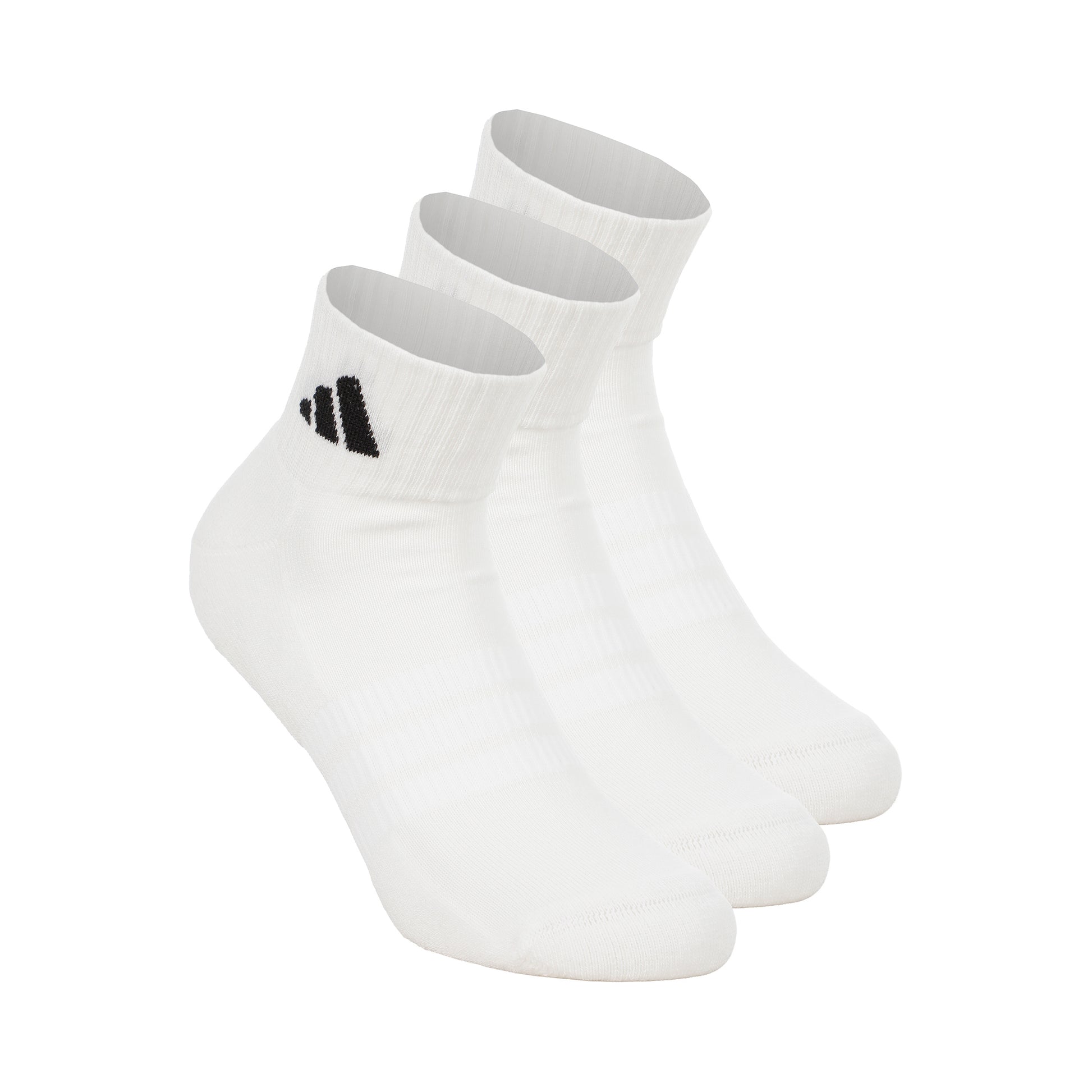 adidas Essentials Ankle 3P Tennissocken - 3er Pack Unisex-weiß, schwarz