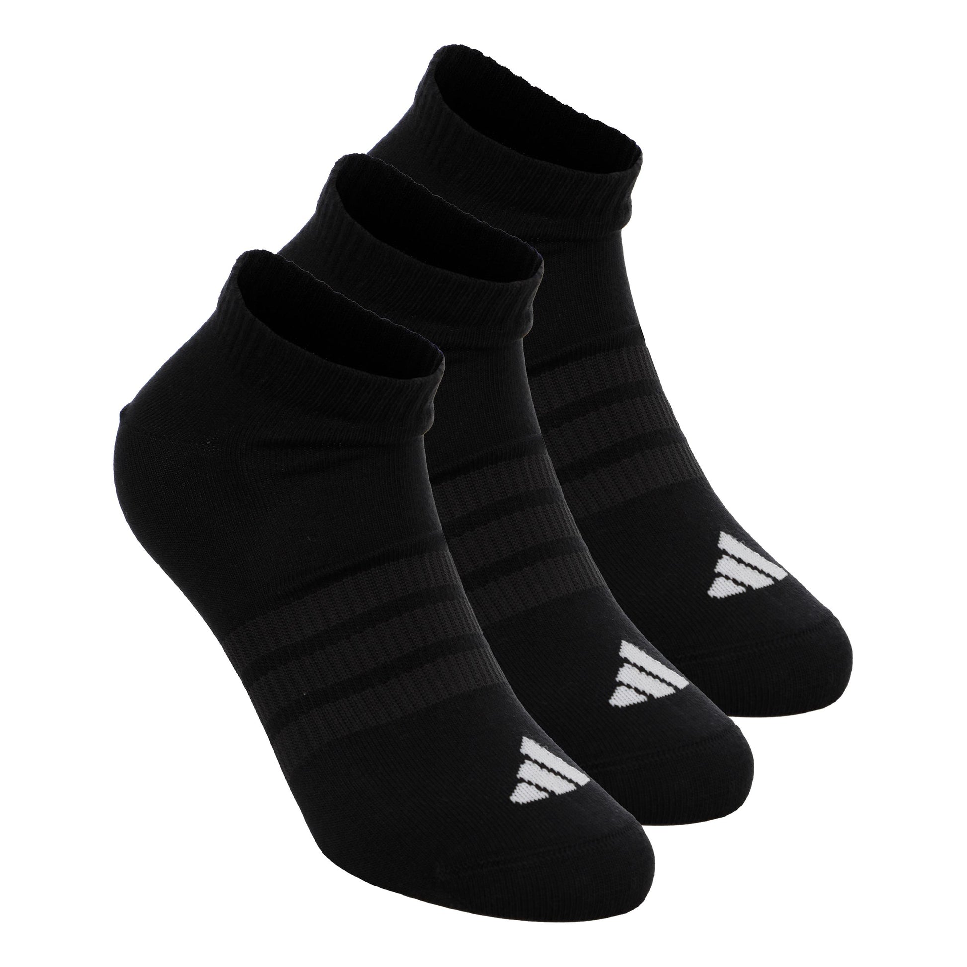 adidas Essentials Low 3P Tennissocken - 3er Pack Unisex-schwarz