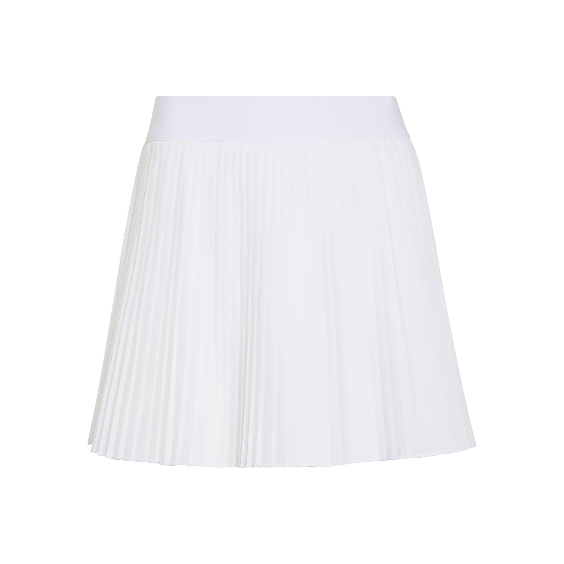 adidas Club Pleated Long Rock Damen-weiß