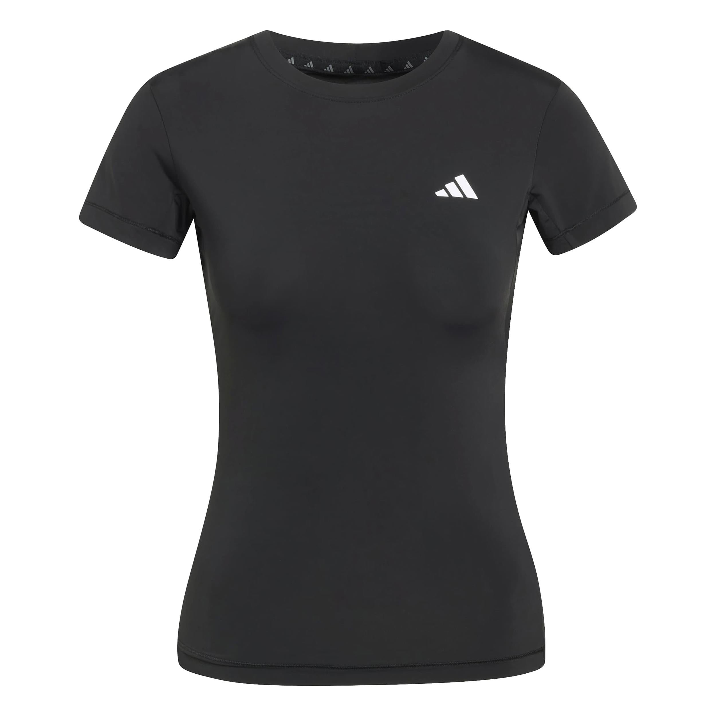 adidas Power Essentials T-Shirt Damen-schwarz