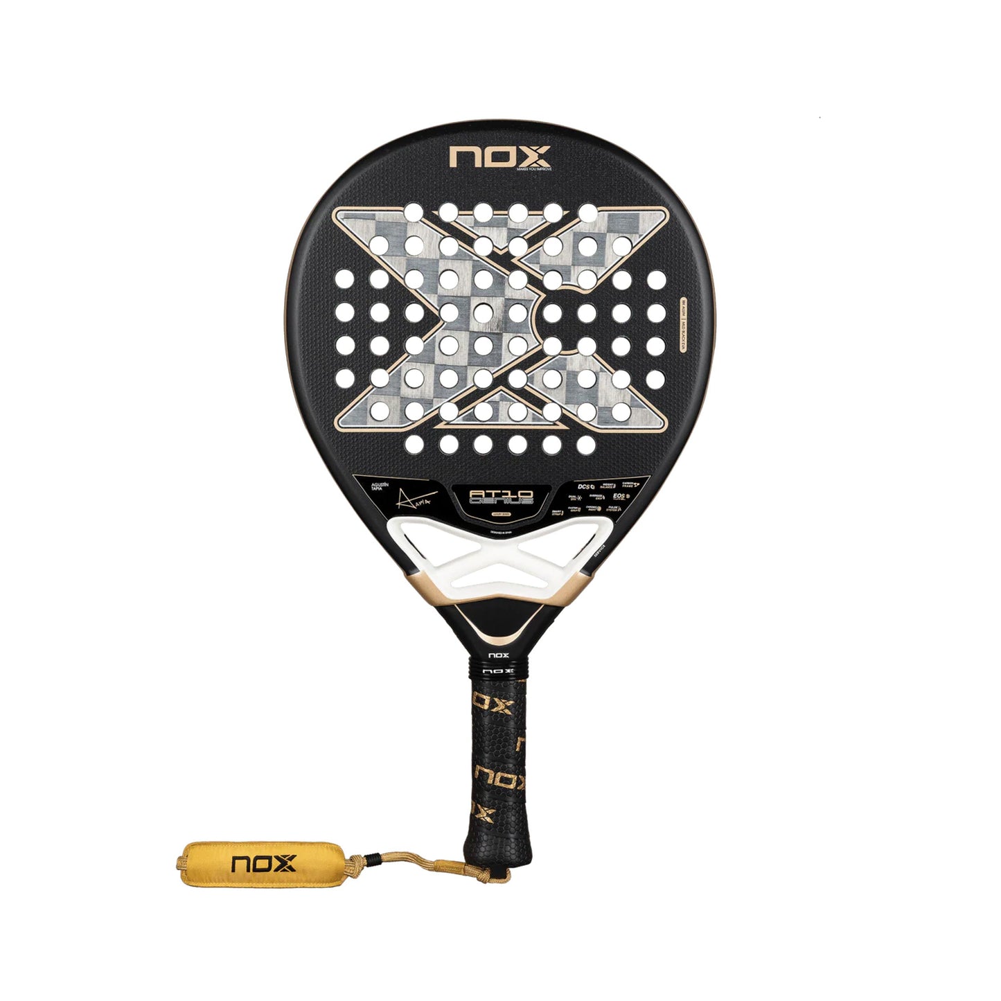 NOX AT10 Genius 18K Padelschläger Testschläger