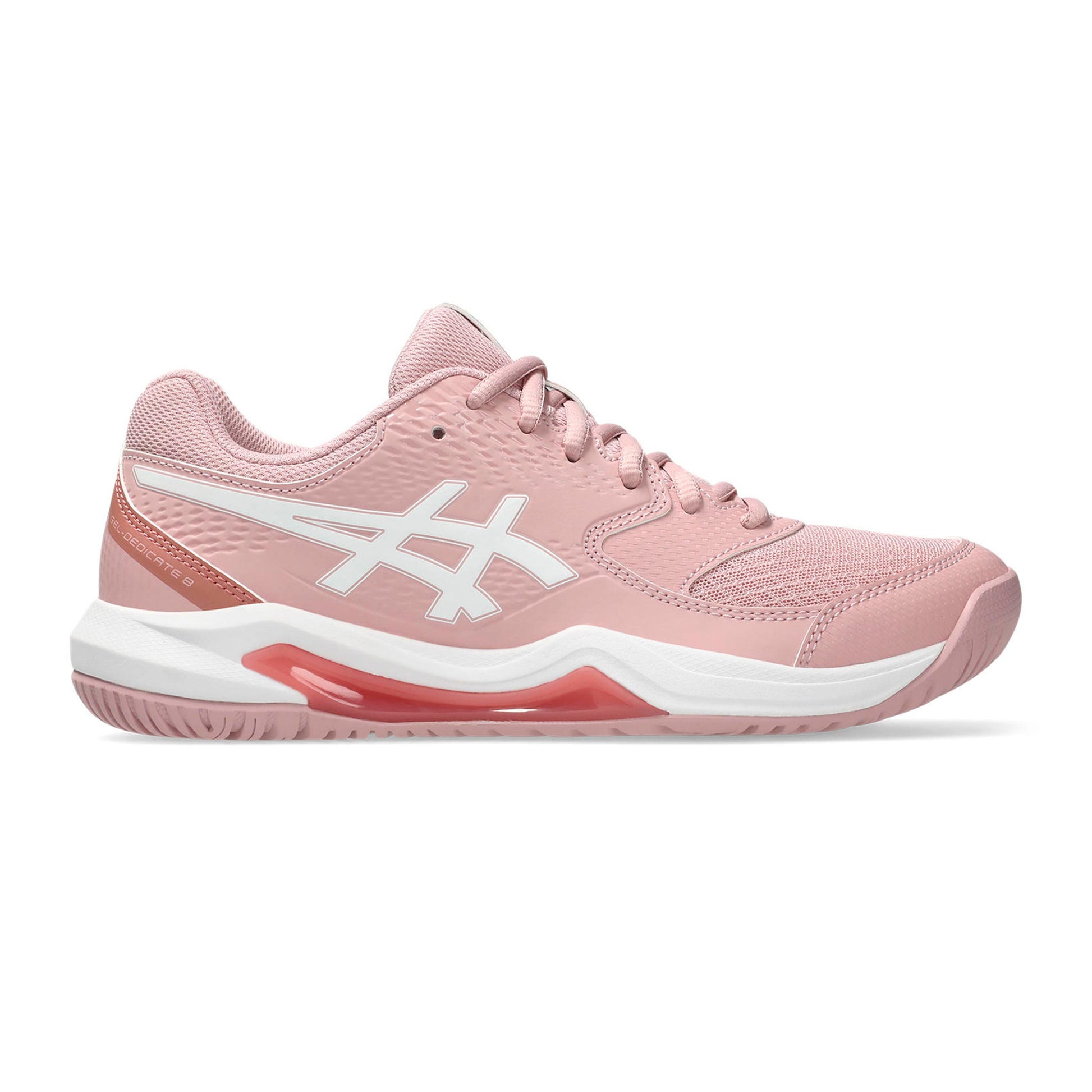 ASICS Gel-Dedicate 8 Allcourtschuh Damen - rosa, weiß