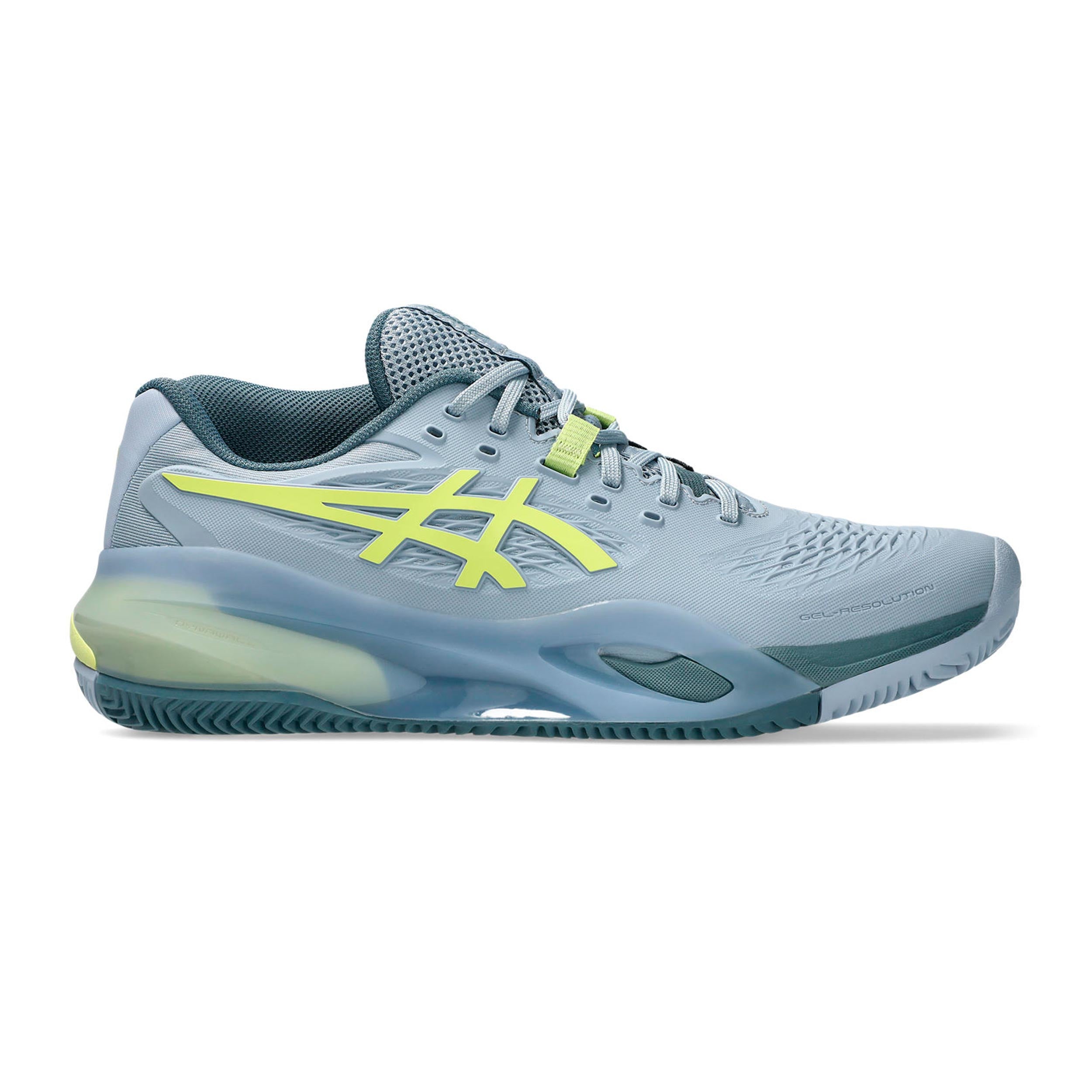 ASICS Gel-Resolution X Sandplatzschuh Herren Grau Grün