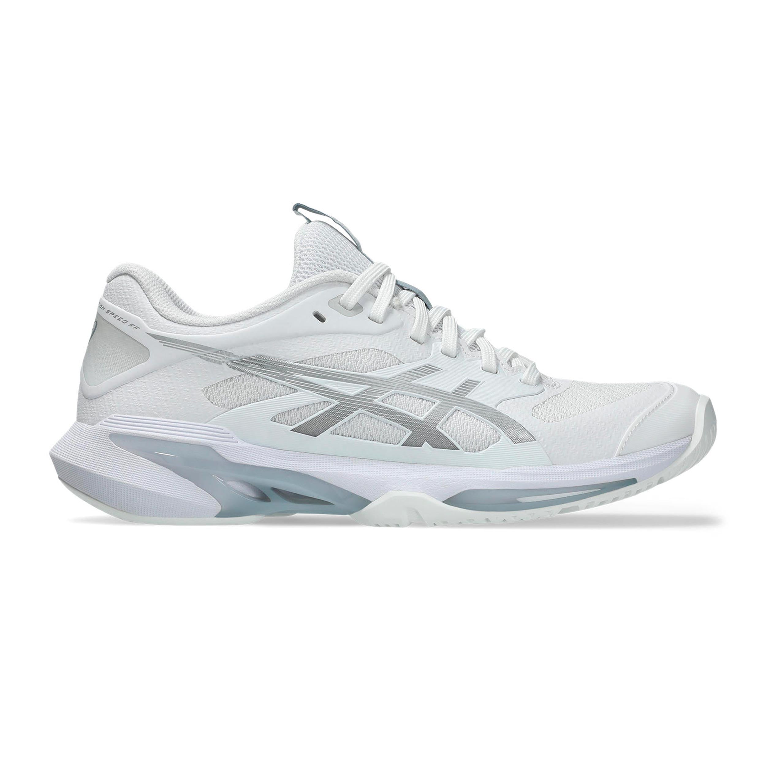 ASICS Solution Speed FF 4 Allcourtschuh Damen - weiß, silber