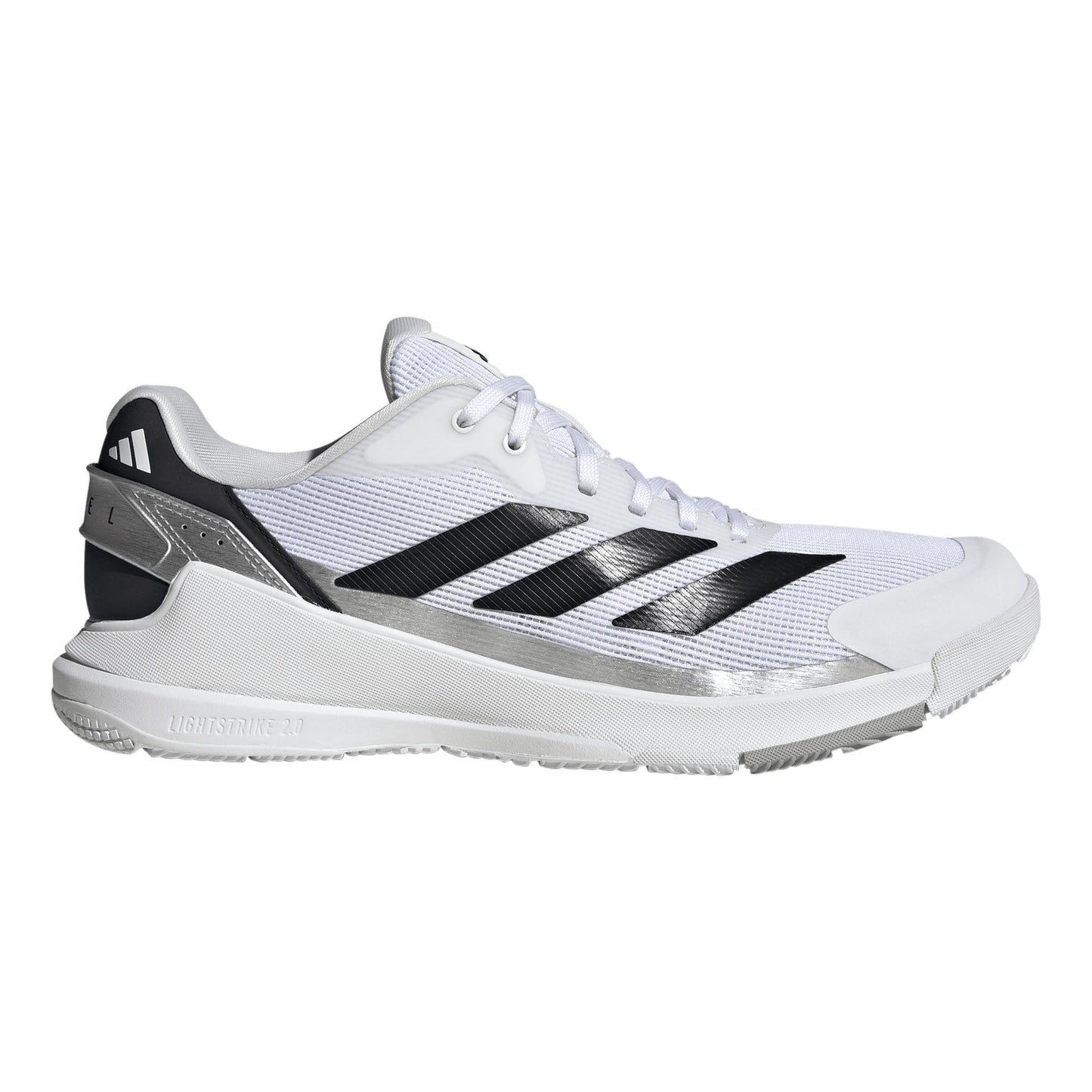 adidas Crazyquick LS Padelschuh Herren - weiß, hellgrau