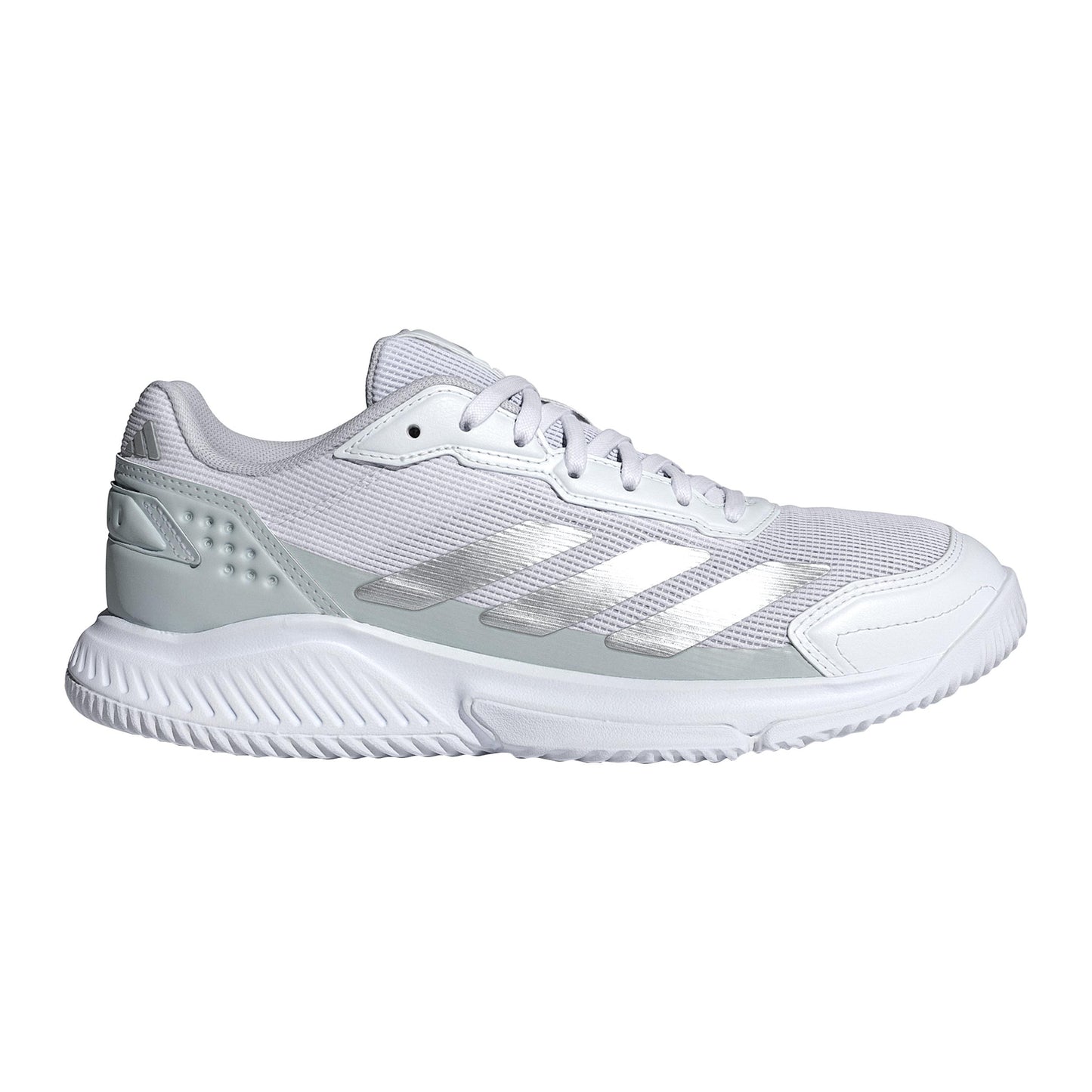 adidas Courtquick Padelschuh Damen - silber, weiß