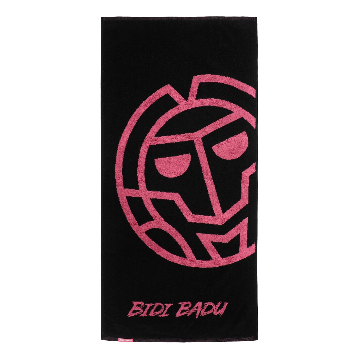 BIDI BADU Badehandtuch 70x140cm Handtuch -schwarz,pink