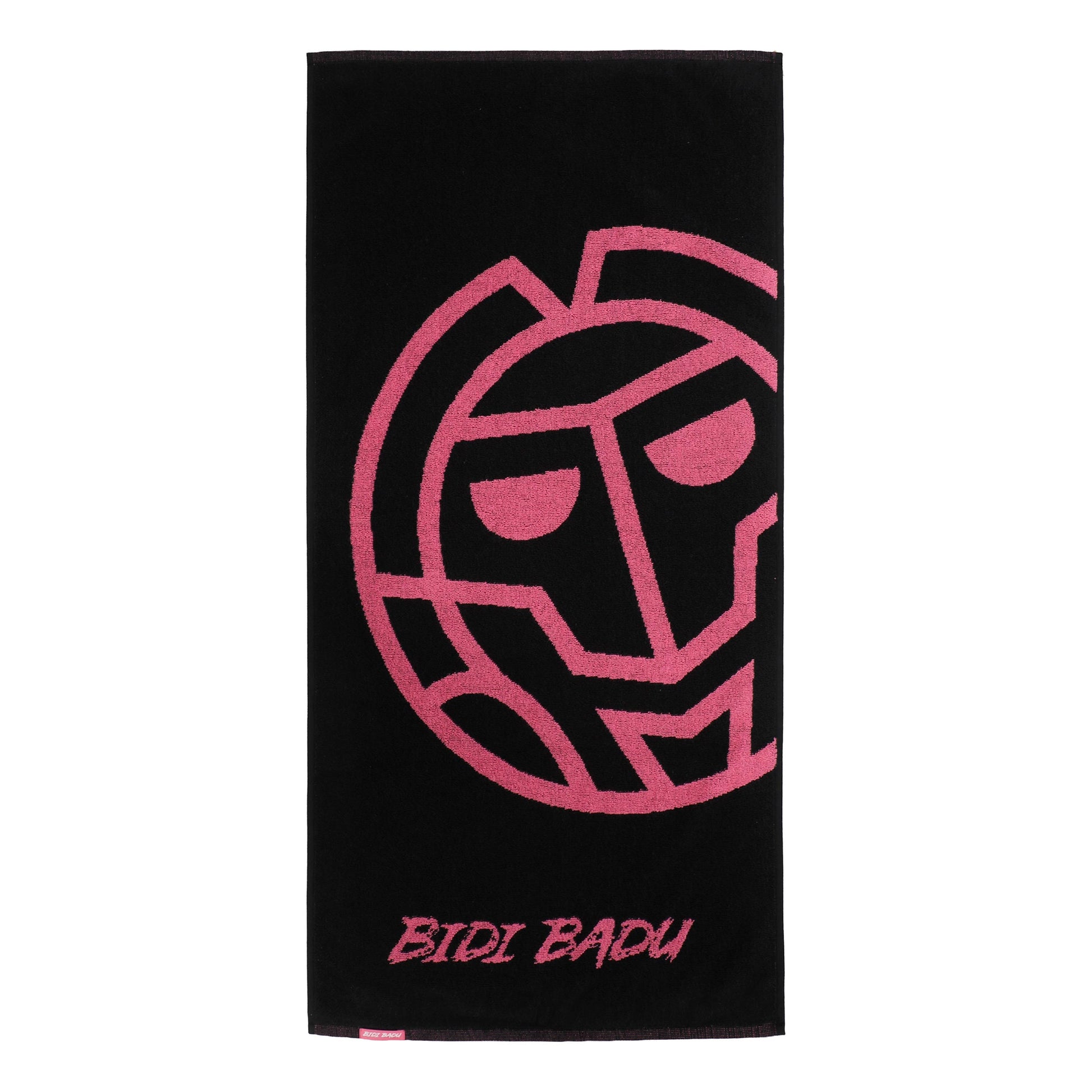 BIDI BADU Badehandtuch 70x140cm Handtuch -schwarz,pink