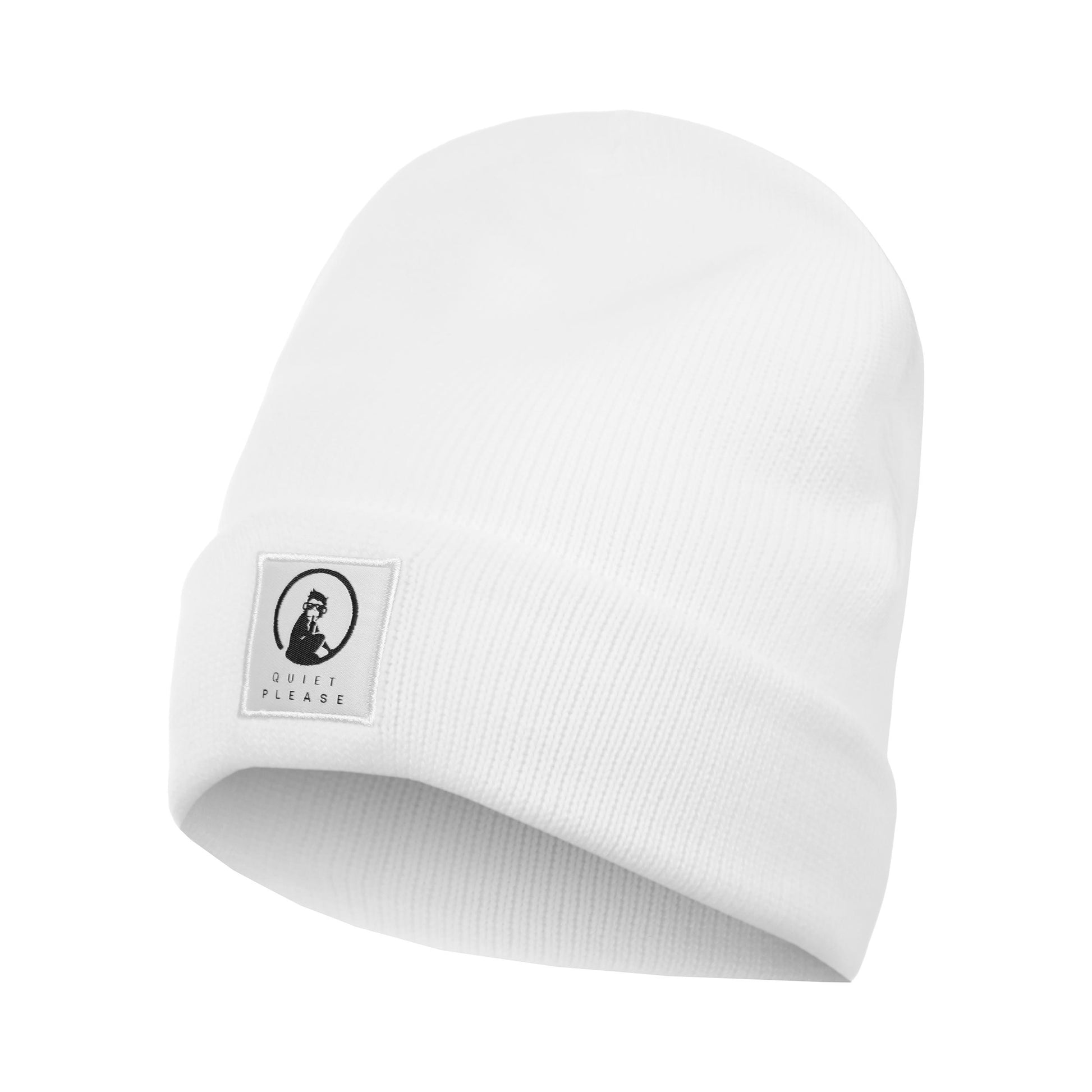 Quiet Please Get Warm Mütze Unisex-weiß