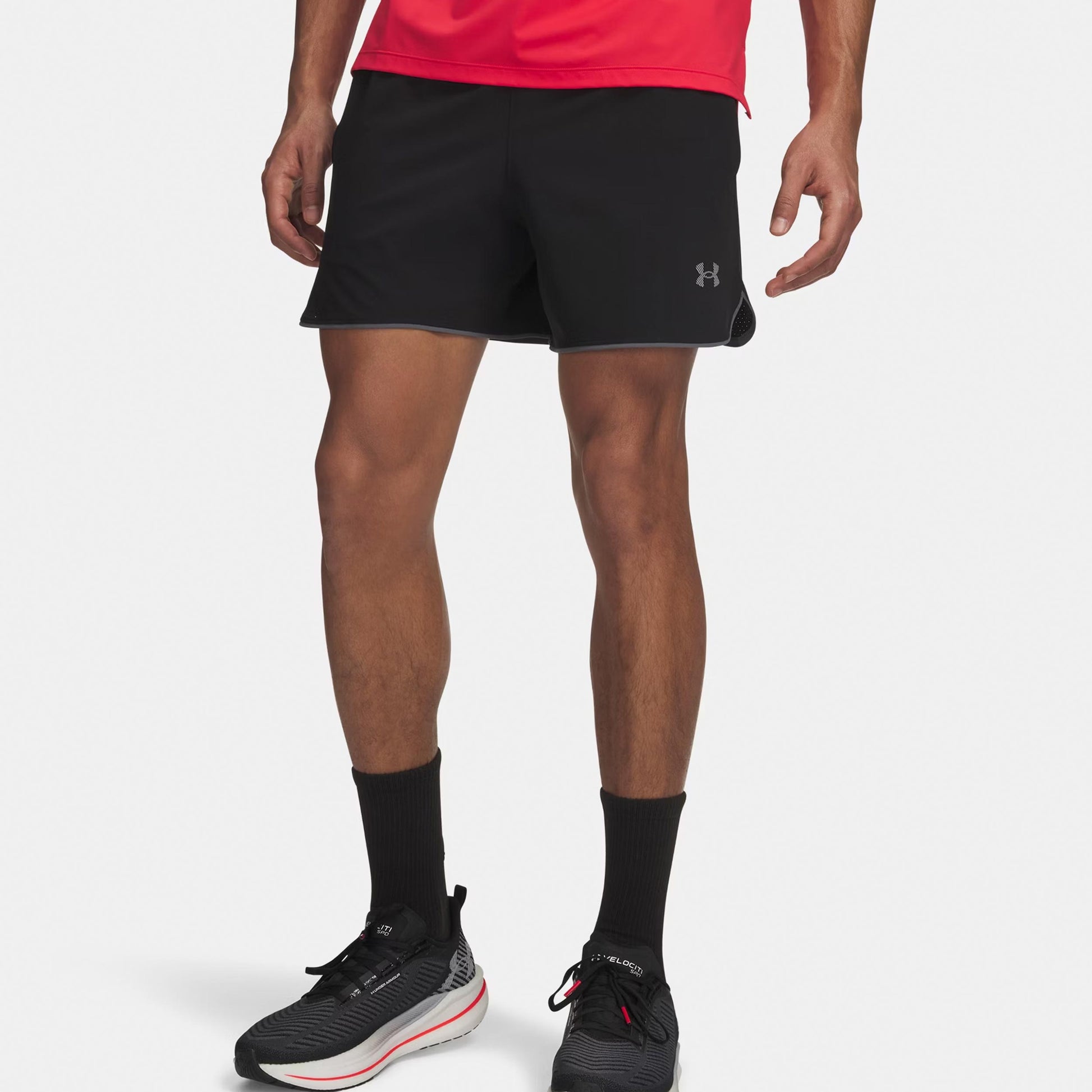 Under Armour Velociti Pro Vent 5in  Laufshorts Herren - schwarz, silber